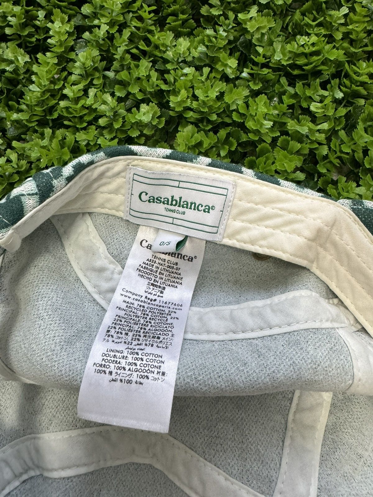 Casablanca Casablanca 5 panel monogram cap Size ONE SIZE - 3 Thumbnail