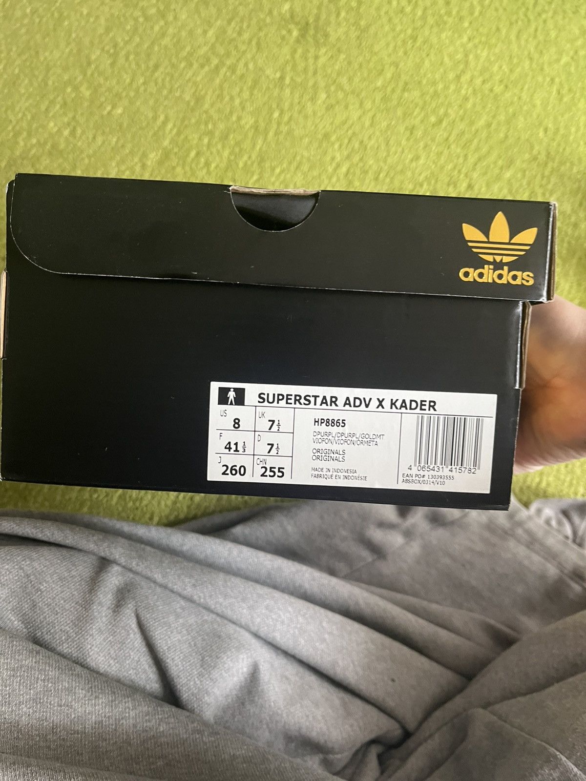 Adidas Kader Sylla Superstar Size US 8 / EU 41 - 10 Thumbnail