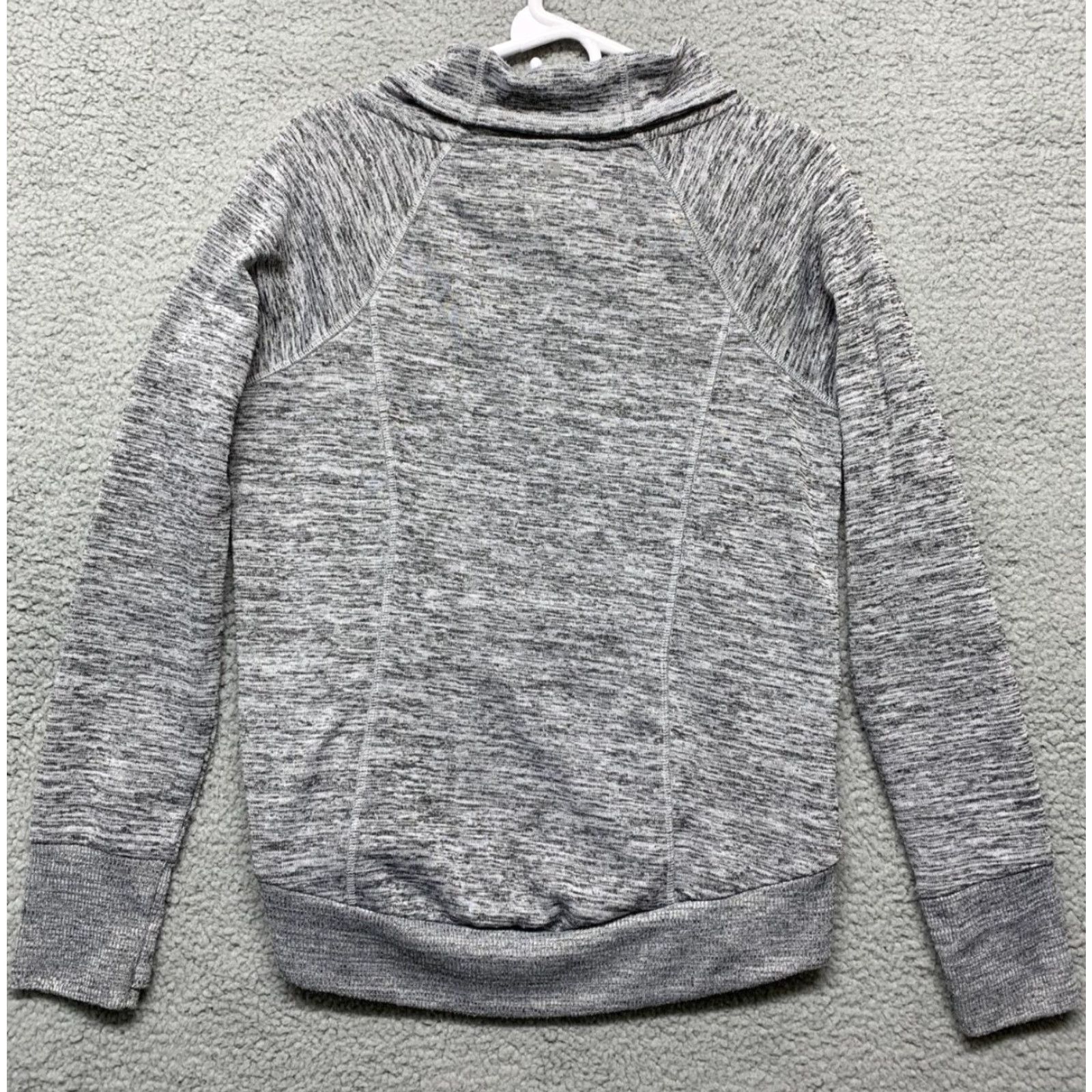 Vintage 90 Degrees Women’s Sz L Pullover Sweatshirt Heather Gray Thumb Holes 2 Pockets Casual Mens? Size L / US 10 / IT 46 - 5 Thumbnail