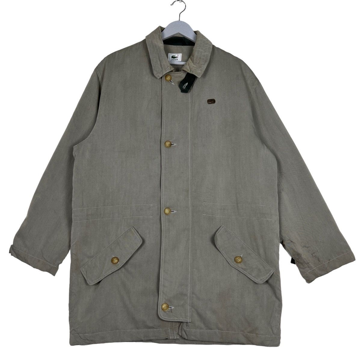 Lacoste 🔥 LACOSTE ZIP UP COAT LONG JACKET Size US L / EU 52-54 / 3 - 2 Thumbnail