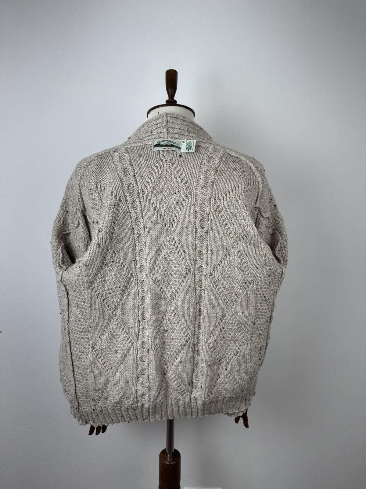 Aran Crafts Men’s Vintage Aran Crafts Wool Knitted Cardigan Sweater Size US M / EU 48-50 / 2 - 5 Thumbnail