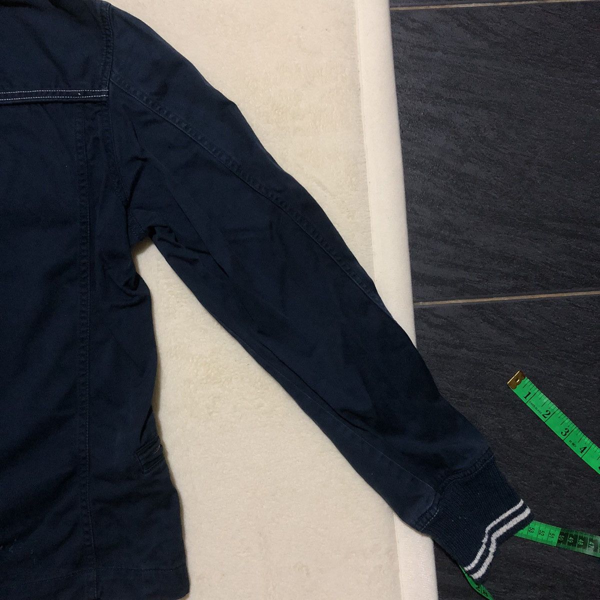Avirex × Japanese Brand DISTRESSED Avirex Varsity Multi-pocket Light Jacket Size US S / EU 44-46 / 1 - 10 Thumbnail