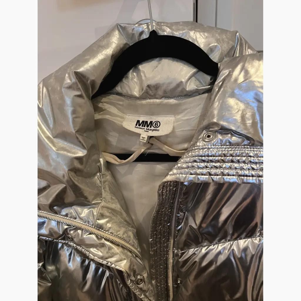 Maison Margiela MM6 Maison Margiela Gray Jacket - Size XS Size XS / US 0-2 / IT 36-38 - 4 Thumbnail