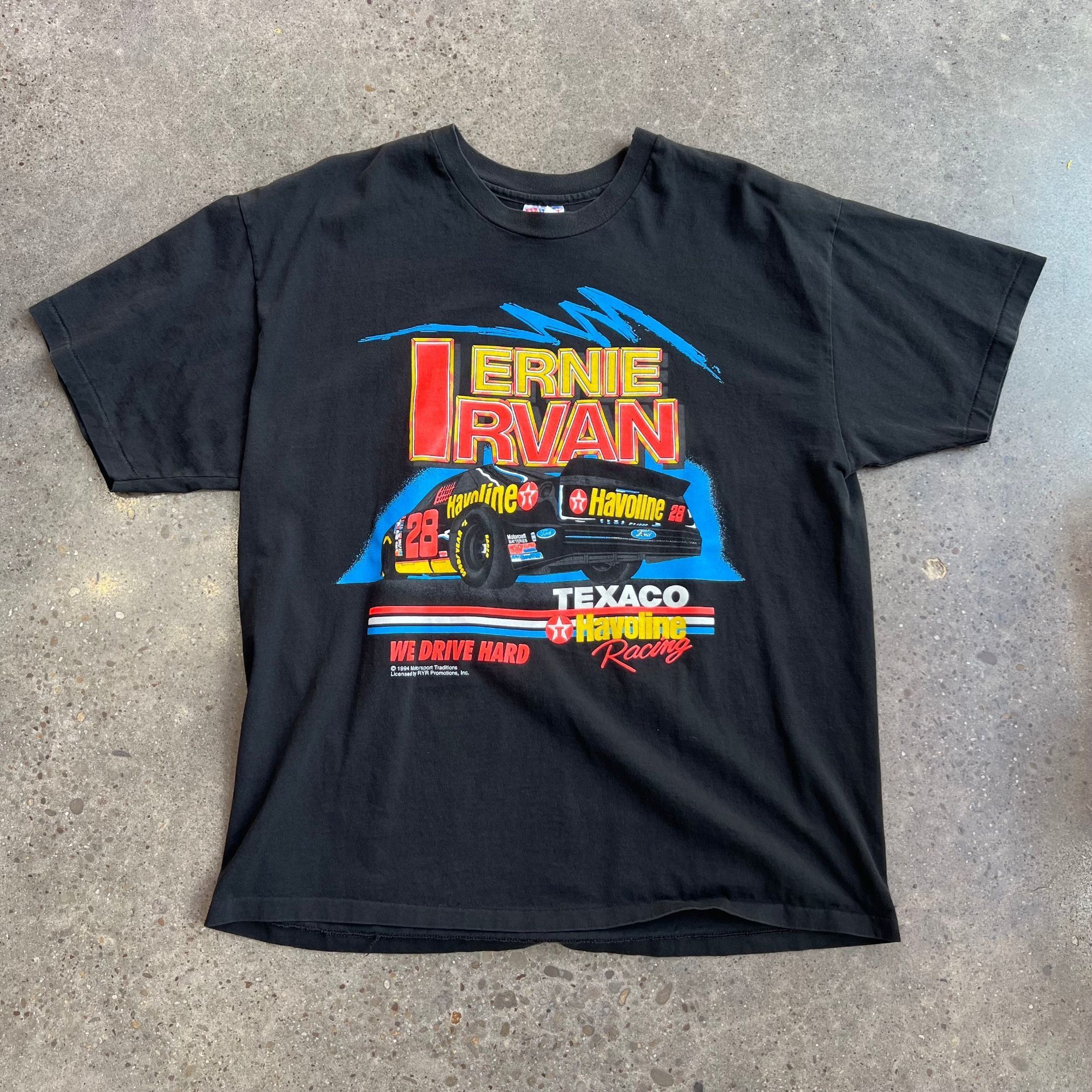 NASCAR × Vintage Vintage 1994 90s Ernie Irvan NASCAR Tee Size US XL / EU 56 / 4 - 2 Thumbnail