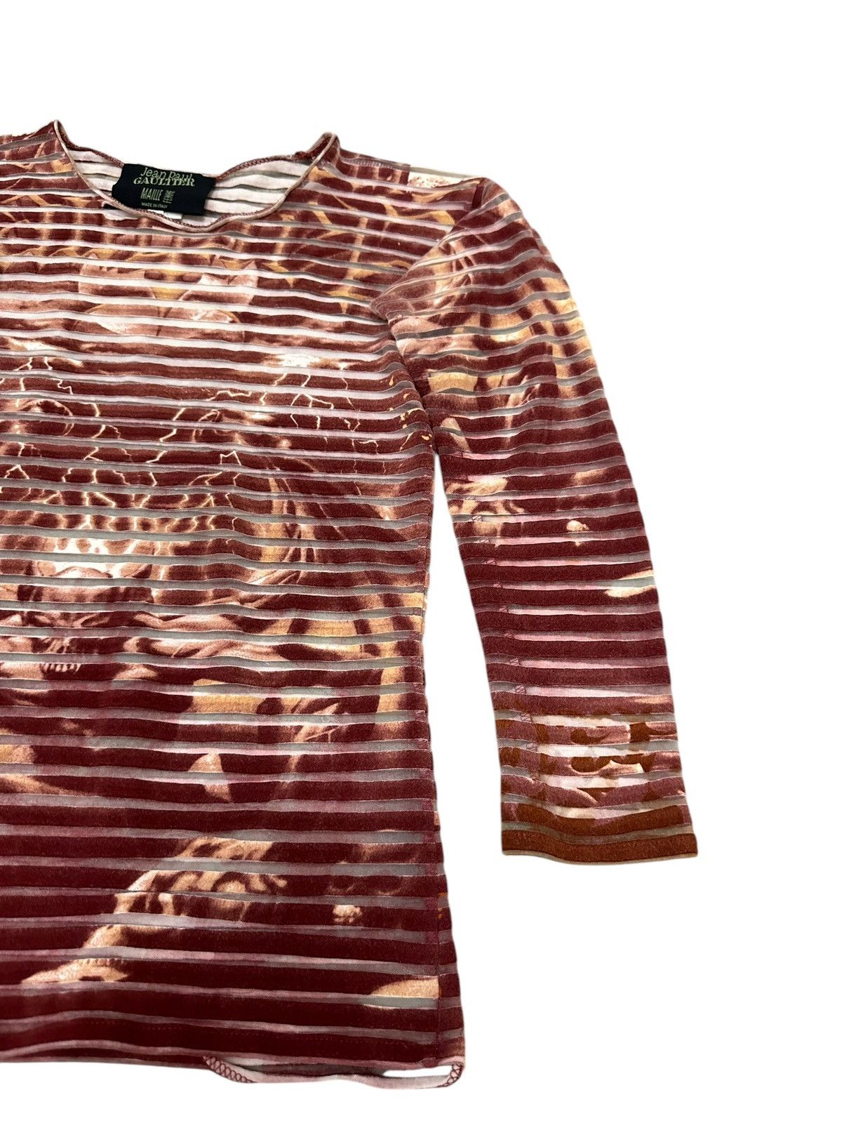Jean Paul Gaultier Jean Paul Gaultier SS01 Satan Tattoo Mesh Size US XS / EU 42 / 0 - 4 Thumbnail