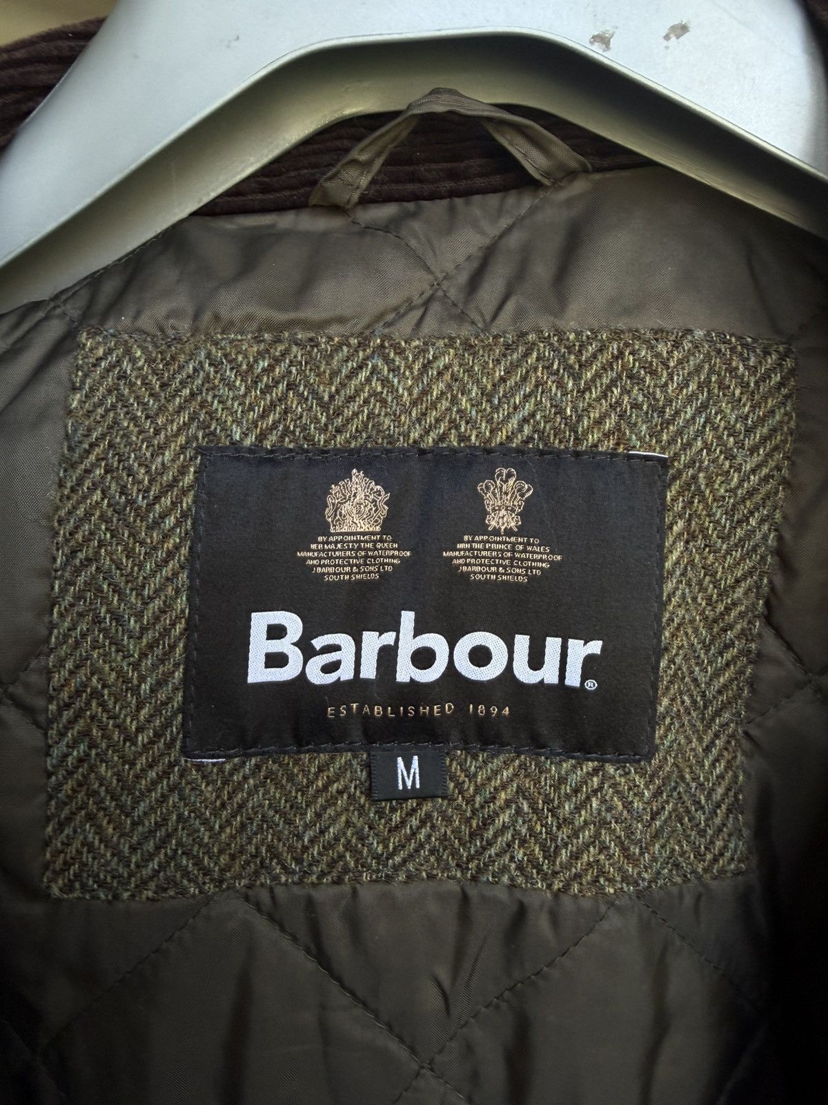 Barbour Barbour Hereford Wax Jacket Brown Men's M waxed cotton Size US M / EU 48-50 / 2 - 11 Thumbnail