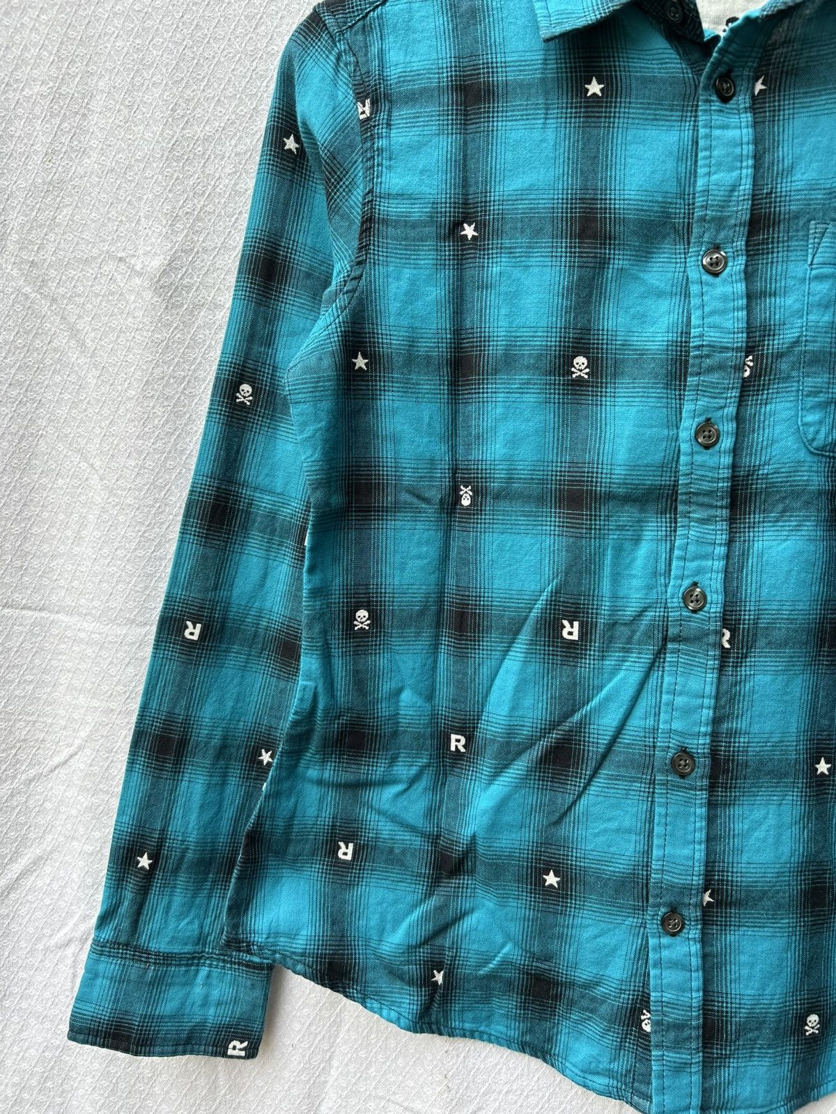 If Six Was Nine 💸BINDINGOFFER💸Rad custom plaid down seditionaries shirt Size US S / EU 44-46 / 1 - 4 Thumbnail