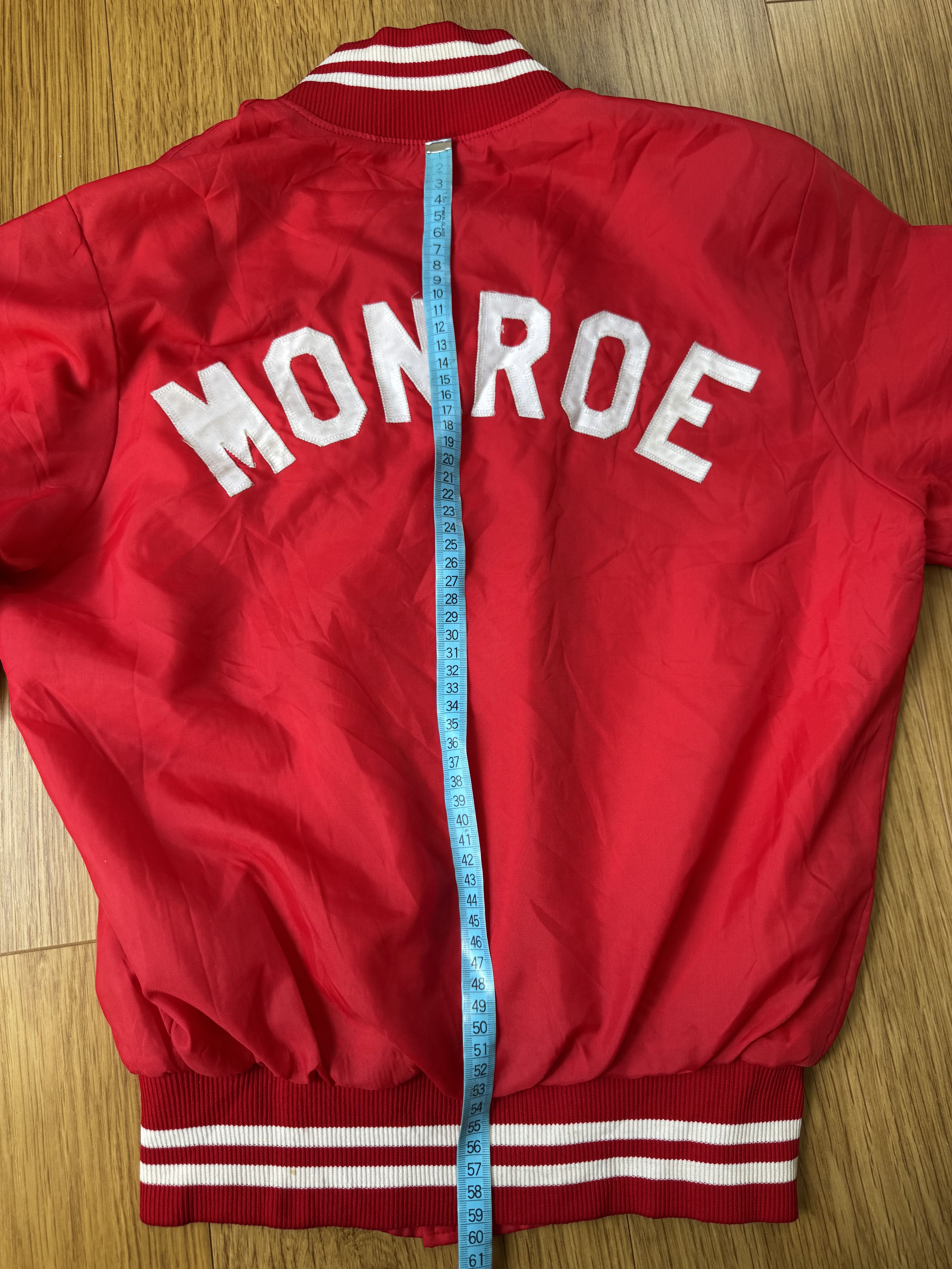 Holloway Vintage varsity jacket "Monroe" red/white 1984 Size US S / EU 44-46 / 1 - 7 Thumbnail