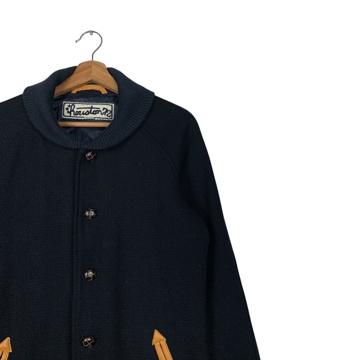 Japanese Brand HOUSTON 72 Wool Button Jacket #2125-C93 Size US L / EU 52-54 / 3 - 5 Thumbnail