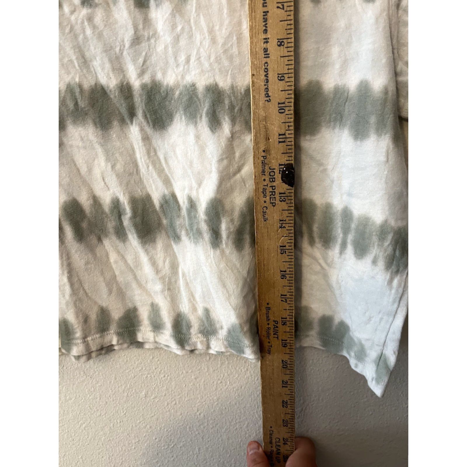 Gap GAP Tie Dye Tee Women’s Medium Green Short Sleeve Crew Neck T-Shirt Adult M Oversized relaxed fit Size 32" / US 10 / IT 46 - 4 Thumbnail