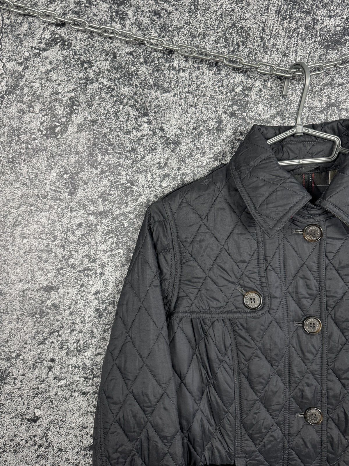 Barbour Women’s Barbour Ennerdale Trench Coat Quilted Jacket UK 10 Size M / US 6-8 / IT 42-44 - 3 Thumbnail