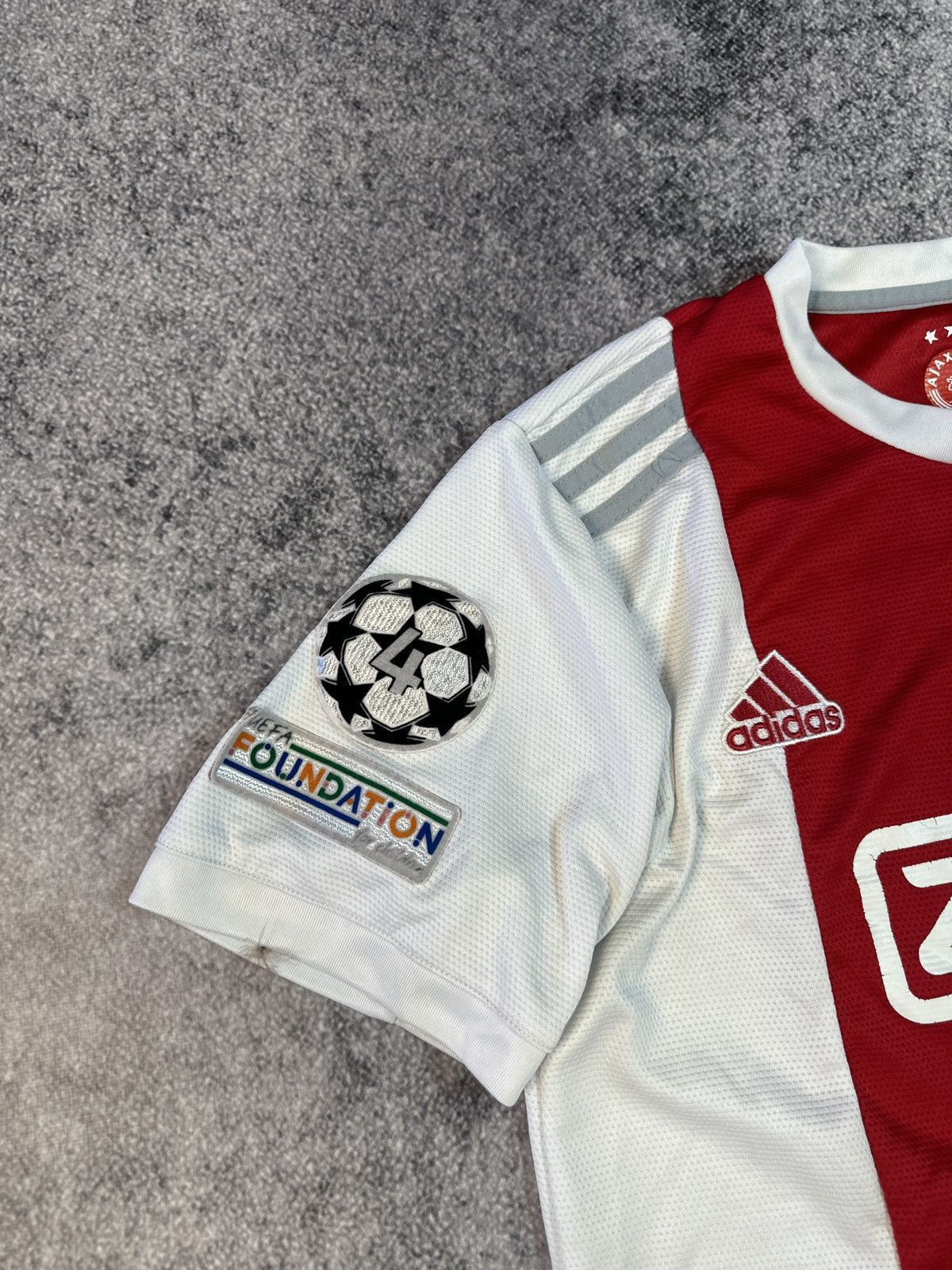 Adidas × Vintage Adidas Martinez 21 Ajax Soccer Jersey Streetwear Rare L Size US L / EU 52-54 / 3 - 5 Thumbnail