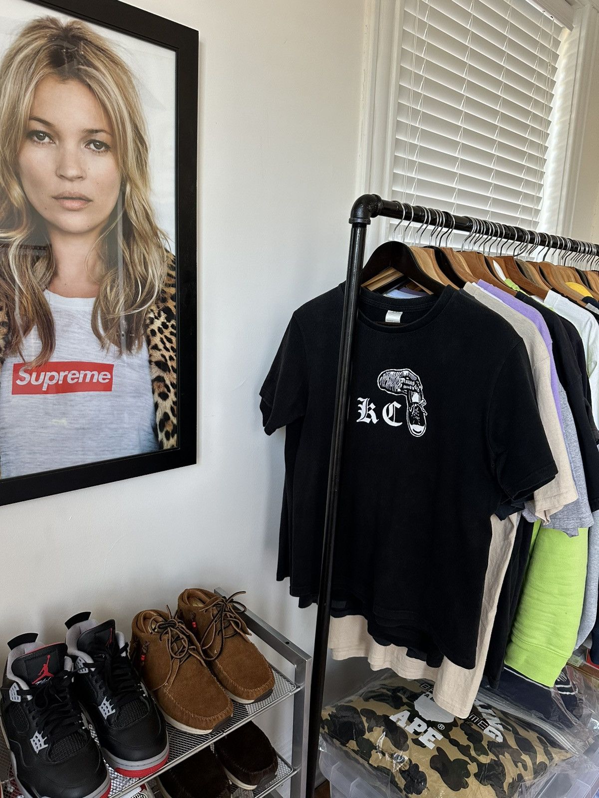 Number (N)ine SS01 Number (N)ine “Time Migration” Kurt Cobain Tee size 3 Size US L / EU 52-54 / 3 - 7 Thumbnail
