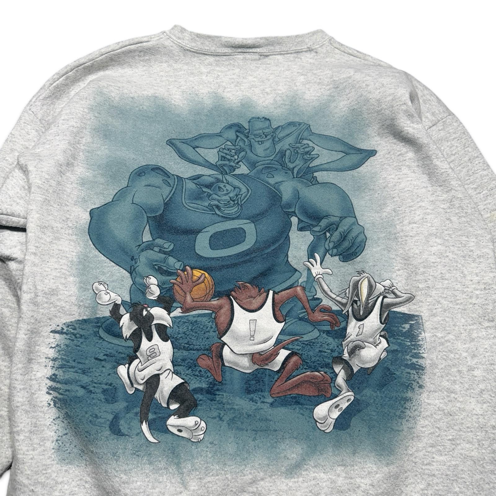 Warner Bros Vintage Space Jam Looney Tunes Monstars Crewneck Size US L / EU 52-54 / 3 - 4 Thumbnail