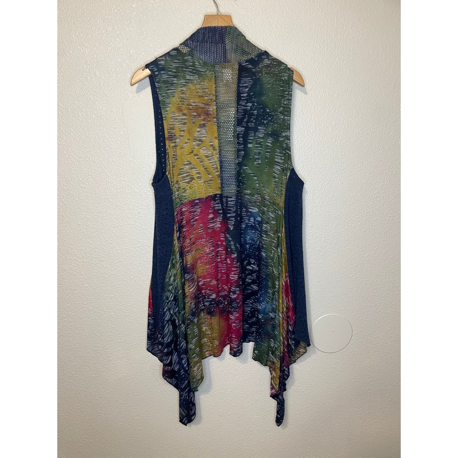 Other NWT Ania. A Y2K Boho Fairy Core Multicolor Mesh Vest Medium Size M / US 6-8 / IT 42-44 - 5 Thumbnail