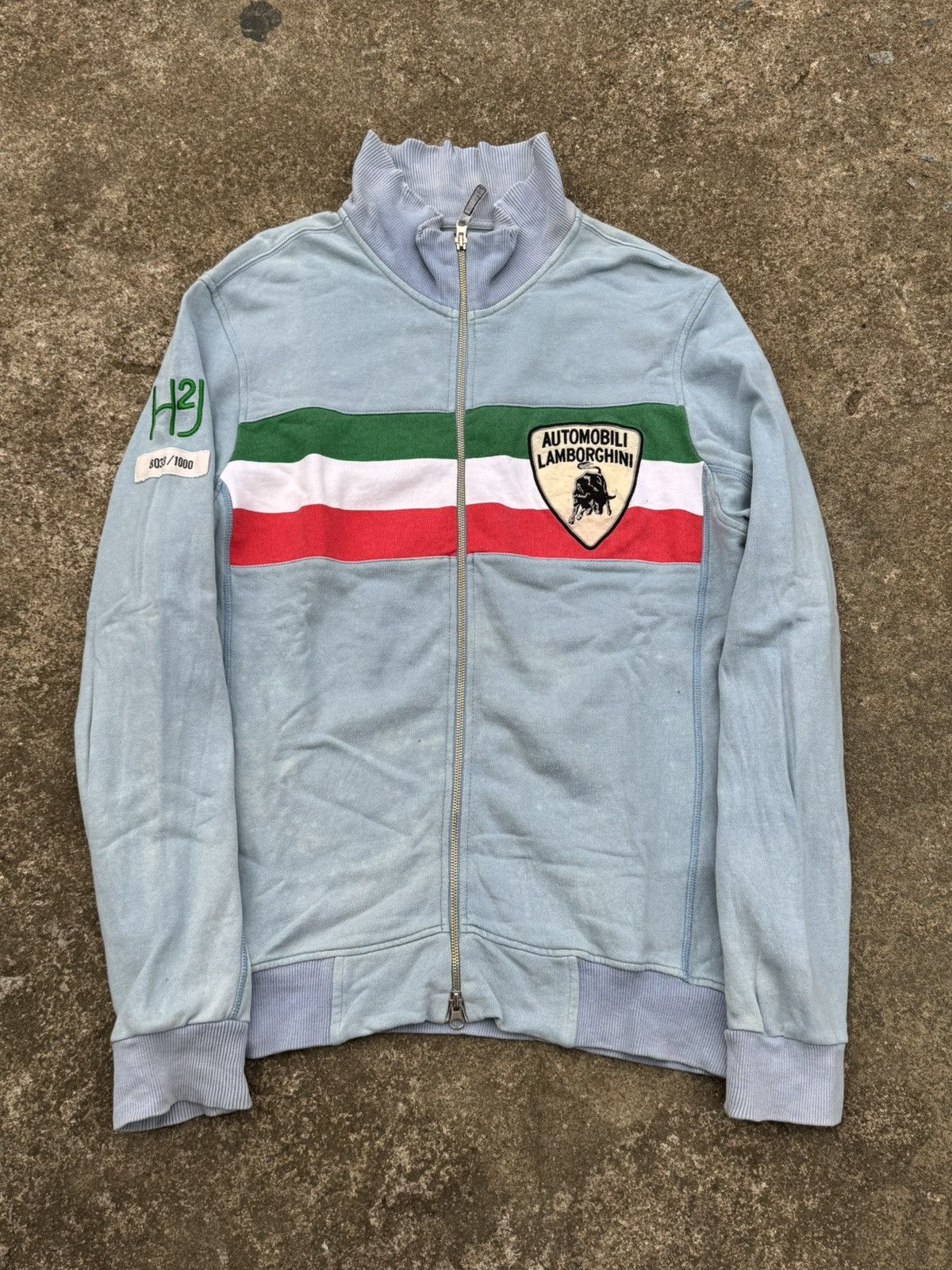 HYDROGEN Hydrogen X Lamborghini Sweater Zipup Size US XL / EU 56 / 4 - 1 Thumbnail
