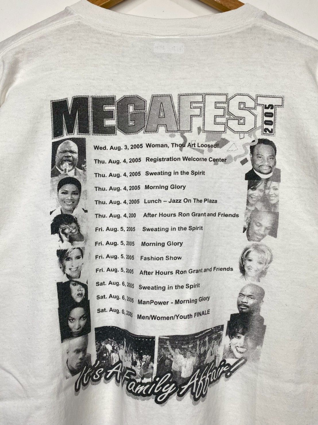 Rap Tees Vintage Atlanta Mega Fest T-Shirts XL DO2189 Size US XL / EU 56 / 4 - 5 Thumbnail