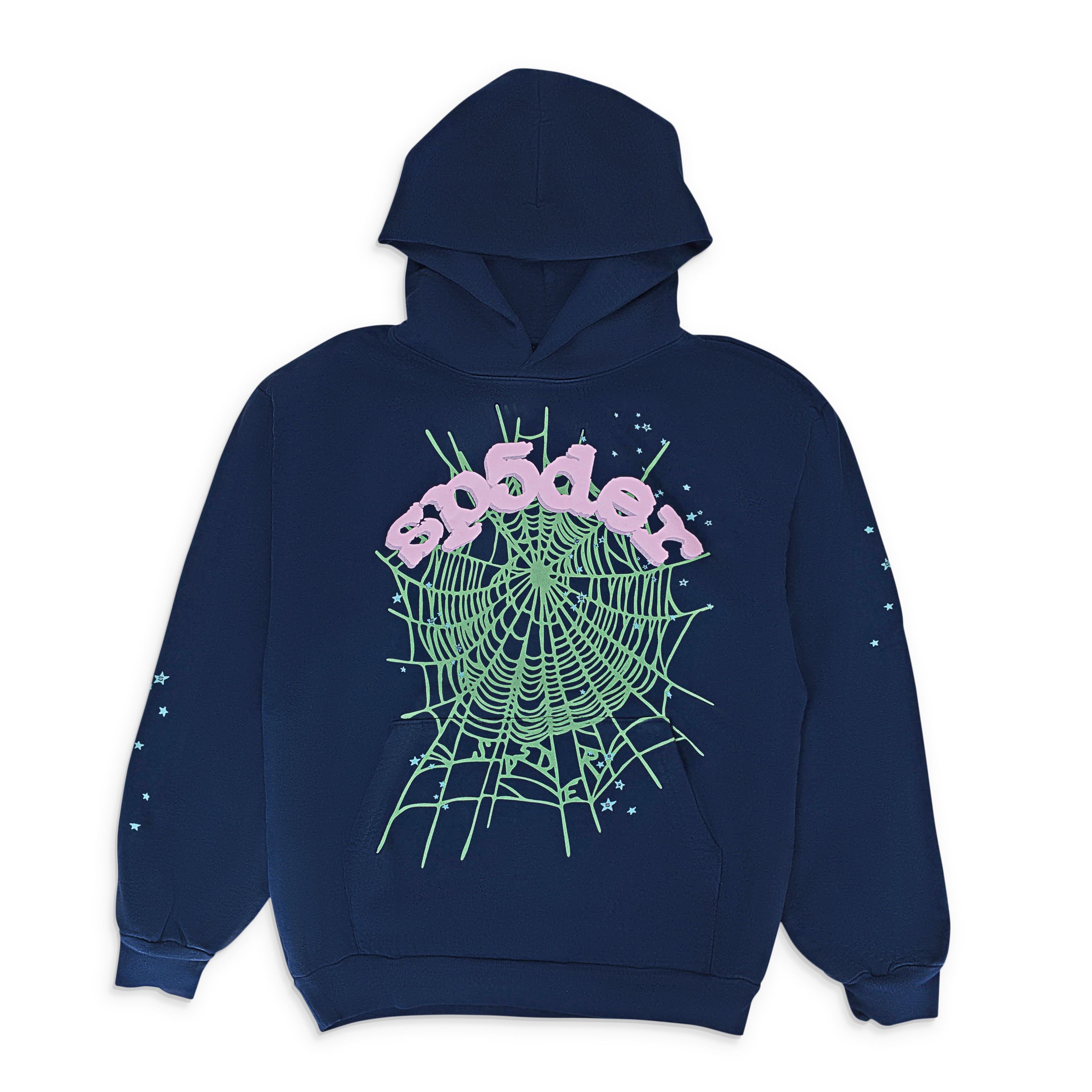 Spider Worldwide Adult outlet Navy Hoodie XL