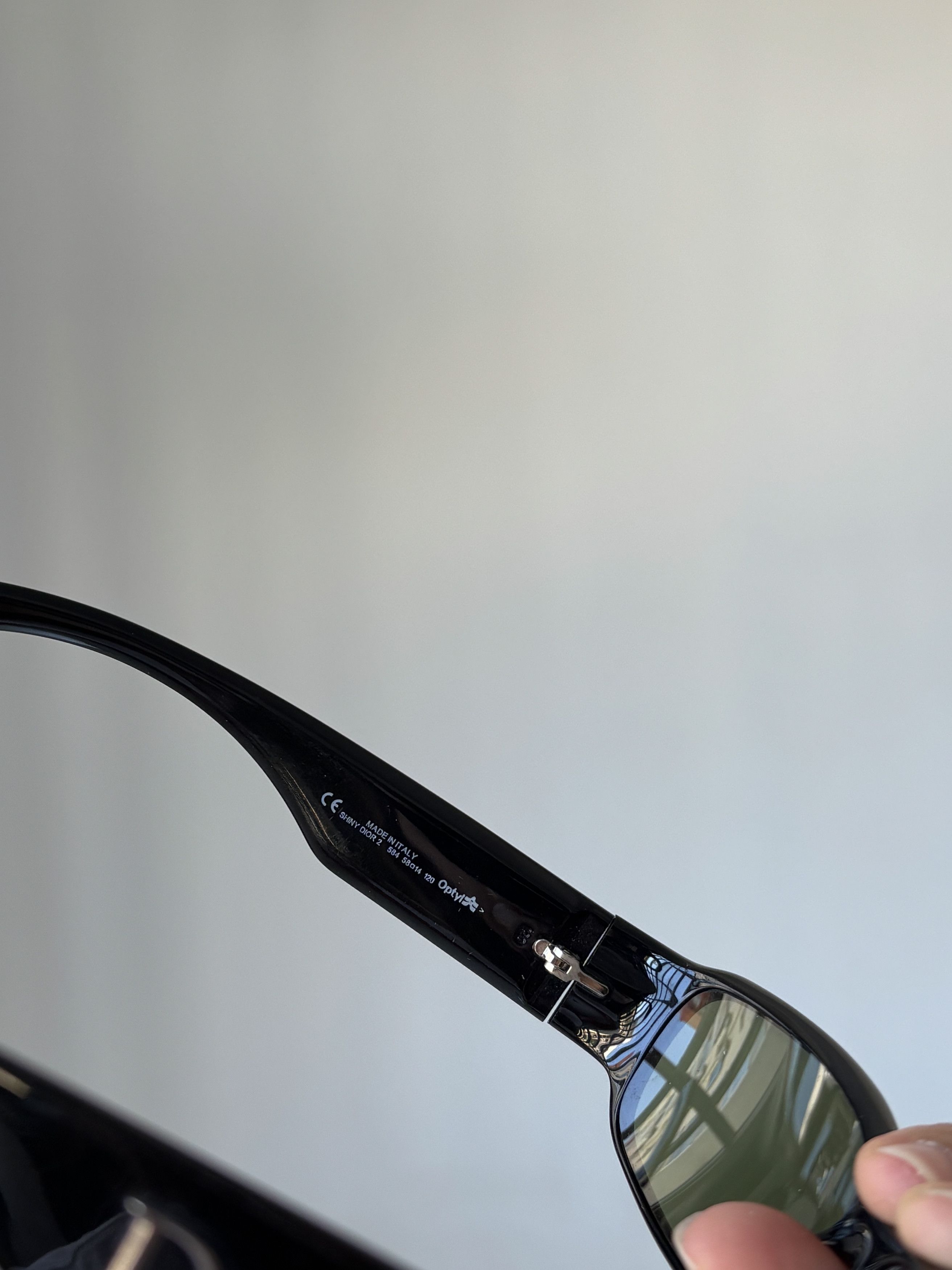 Dior Dior Sunglasses Shiny Ski Bike Motard Mask Rimless Vintage Size ONE SIZE - 7 Thumbnail