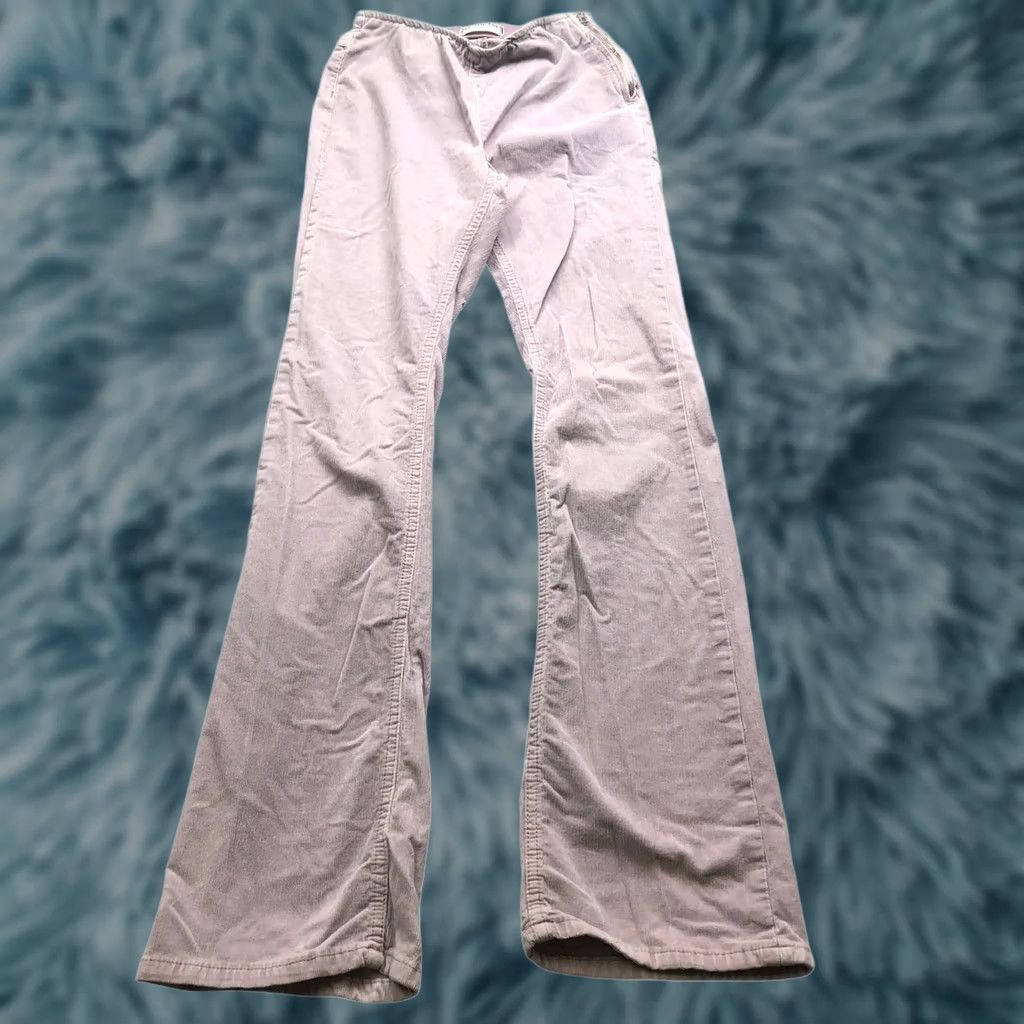 Free People We the Free People Jenny High Rise Corduroy Flare Pants Womens 26 Pink Stretch Corduroy Wide-Leg Zipper Pocket Casual Bohemian Vintage: No Size 26" / US 2 / IT 38 - 1 Thumbnail