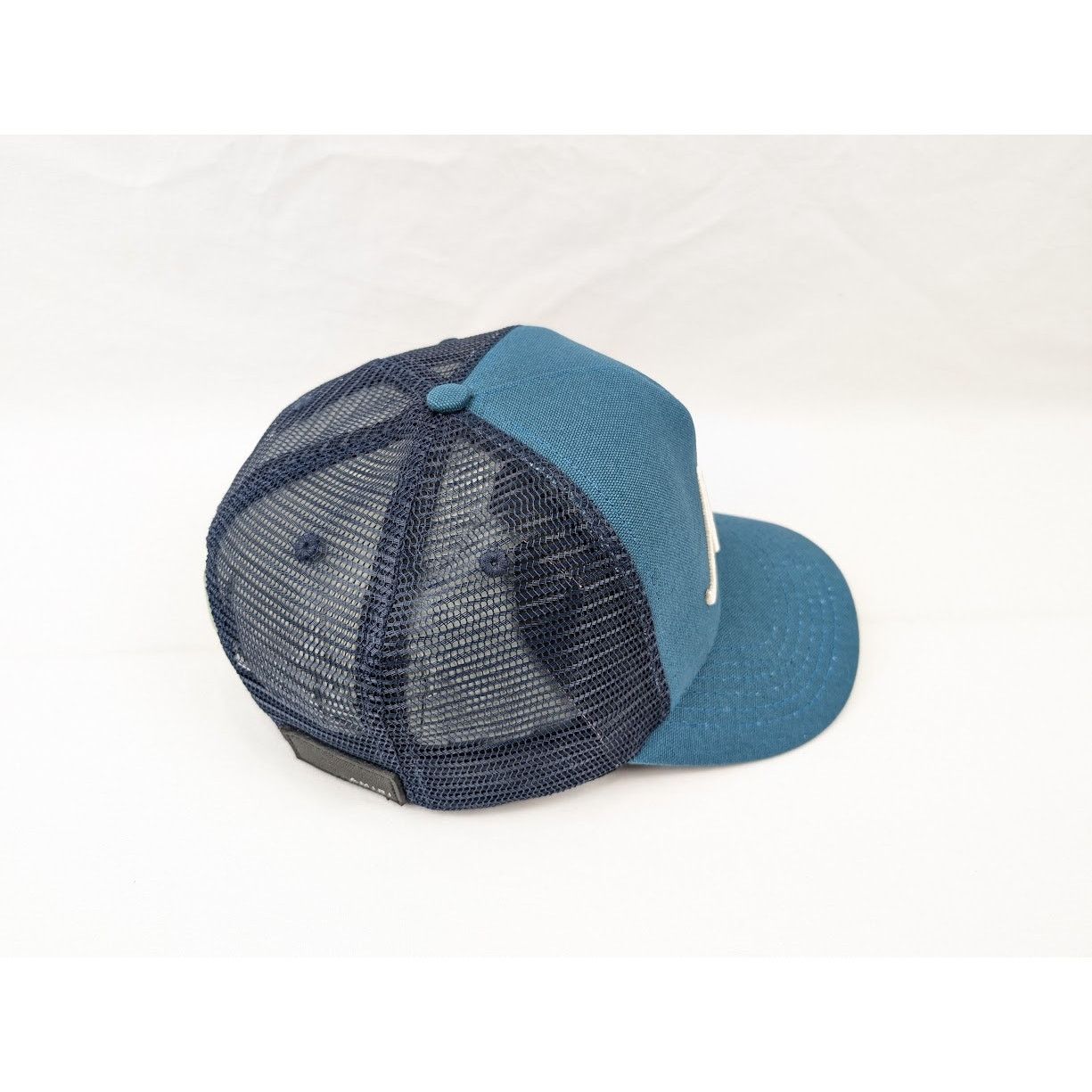 Amiri o1rshd1 Q:7 / Size: OS / Amiri Script Trucker Hat/Cap Teal Size ONE SIZE - 12 Thumbnail