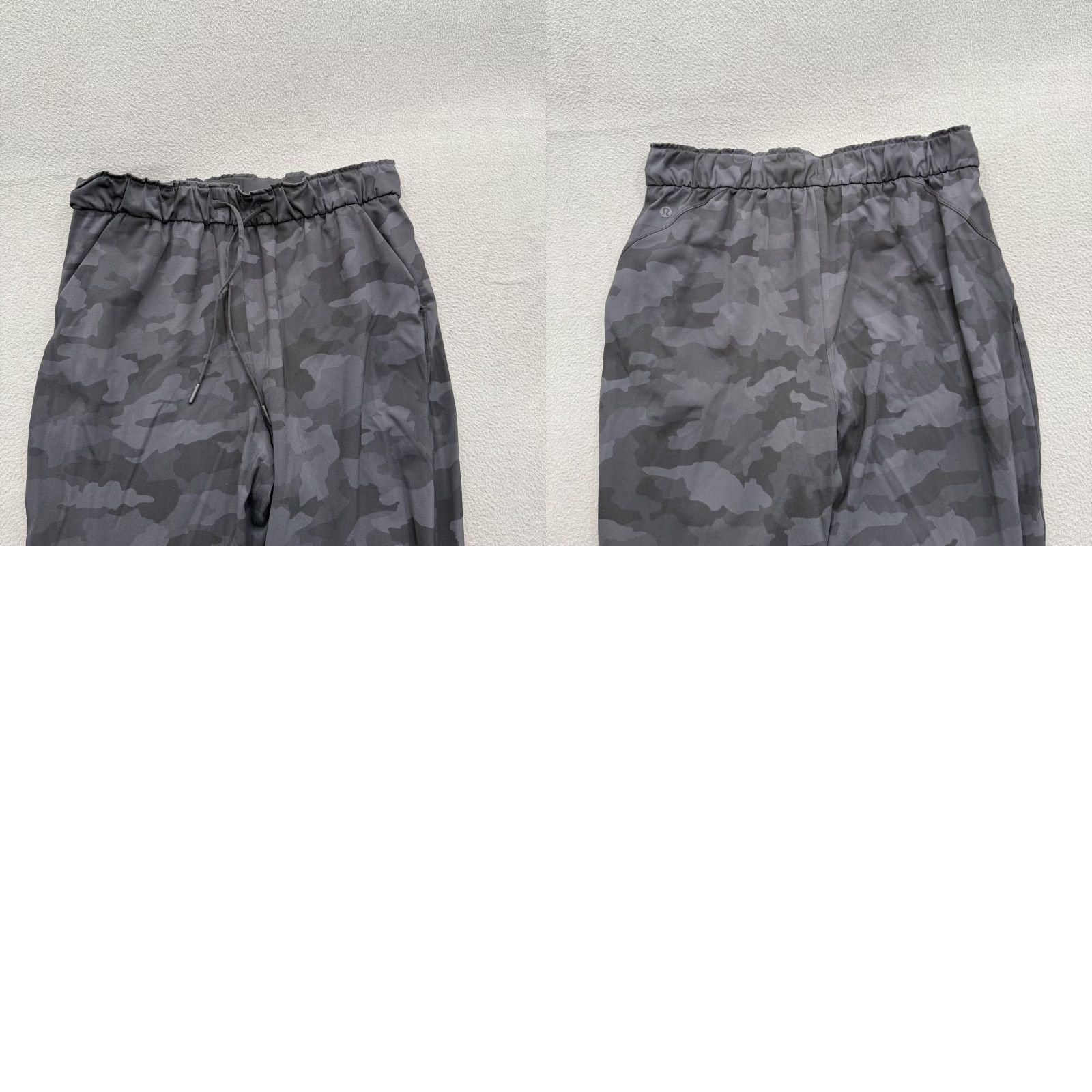 Lululemon Lululemon Jogger Pants Women 10 Gray Camouflage Elastic Waist Pockets Athletic Stretch Size 32" / US 10 / IT 46 - 8 Thumbnail