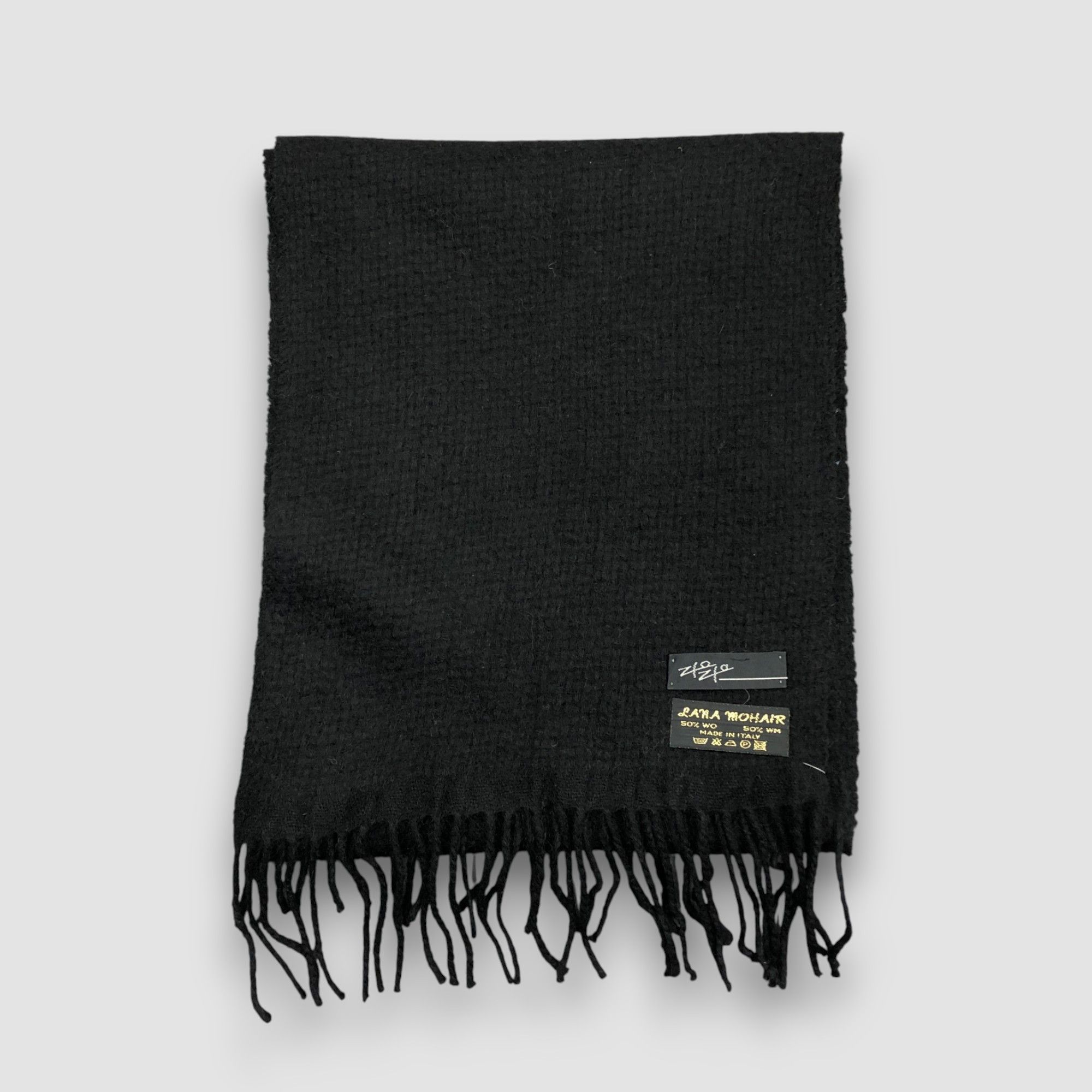 Vintage Vintage ZTO ZTO Scarf Muffler Knit Wool Winter Scarves Size ONE SIZE - 2 Thumbnail