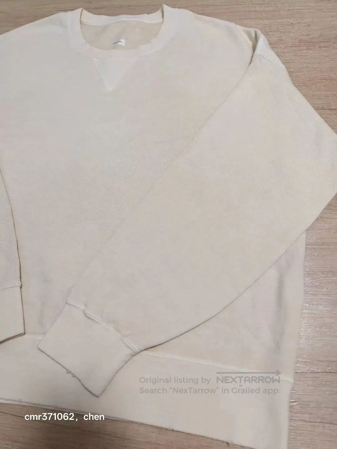 Visvim Beige Long Sleeve Crewneck Sweatshirt L. Size US L / EU 52-54 / 3 - 4 Thumbnail
