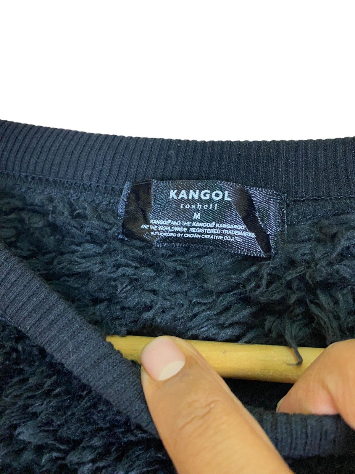 Kangol Kangol Big Spellout Sherpa Sweater Size US M / EU 48-50 / 2 - 6 Thumbnail