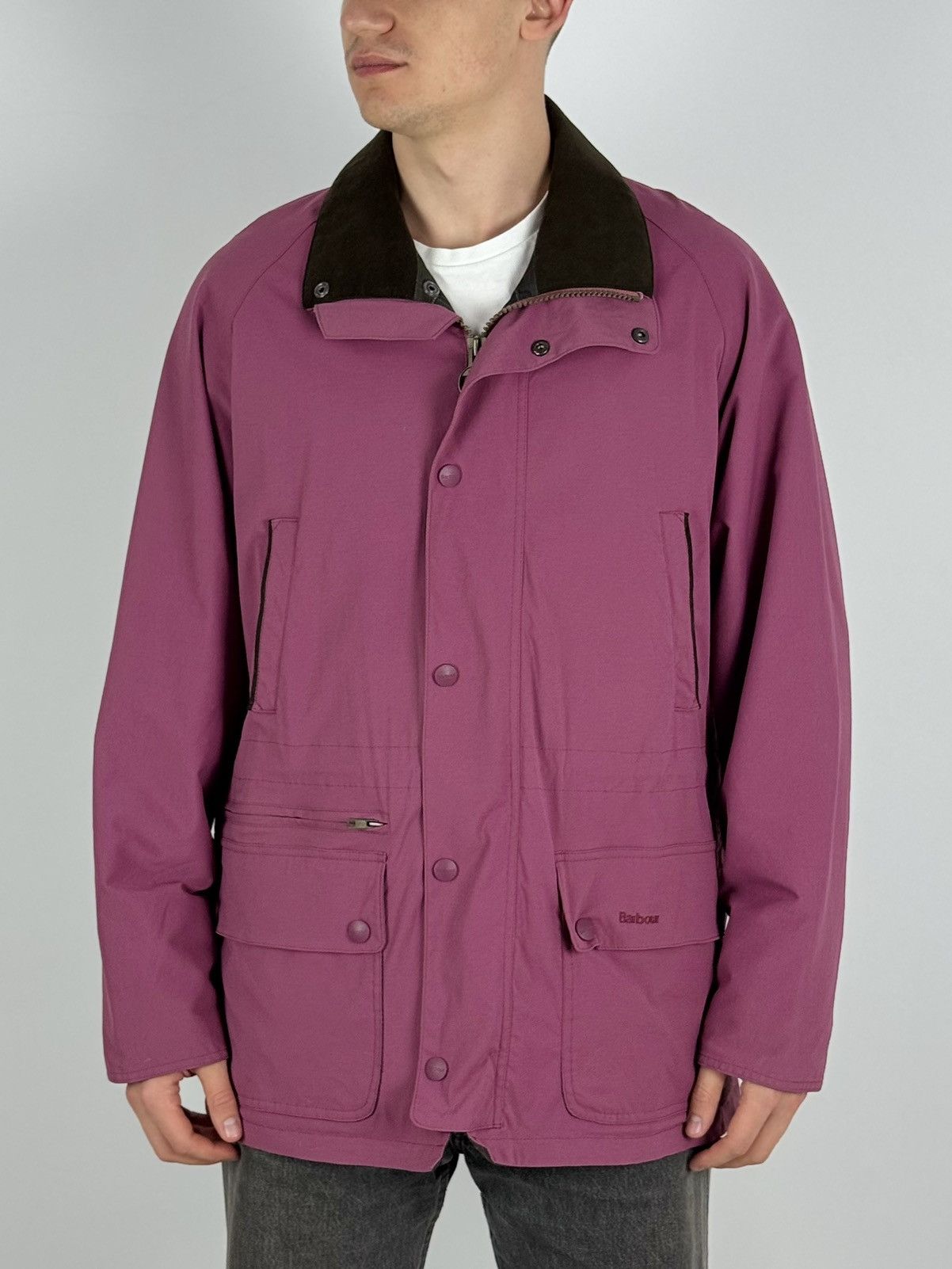 Barbour Barbour Breathable Nylon Mauve Purple Hunting Jacket M Size US M / EU 48-50 / 2 - 1 Thumbnail