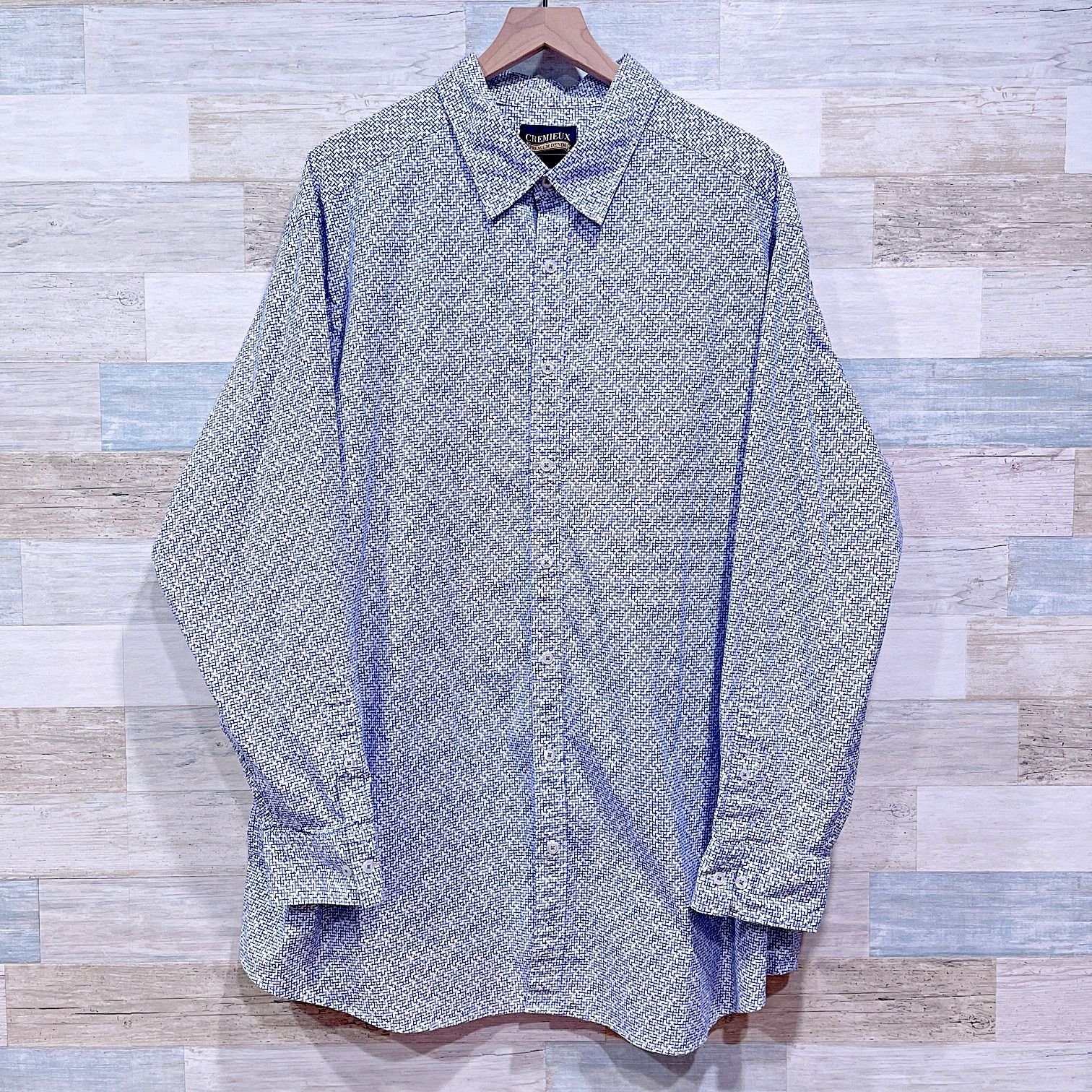 Daniel Cremieux Cremieux Premium Denim Short Sleeve Shirt Blue Mens 3XB Size US XXL / EU 58 / 5 - 1 Thumbnail