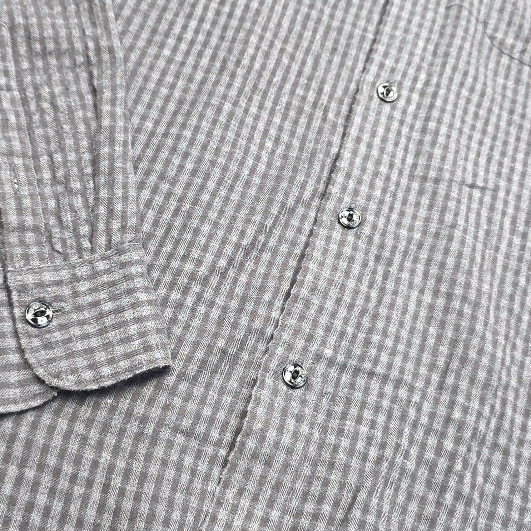 Rag & Bone Rag & Bone Shirt Men's Medium Classic Fit Cotton Blend Button Up Plaid Collared Casual Button-Down Slim Mens Size US M / EU 48-50 / 2 - 2 Thumbnail