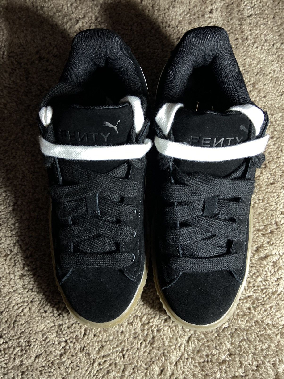 Fenty PUMA x Fenty Creeper Suede Black/Gum - Size 9.5 Size US 9.5 / IT 39.5 - 7 Thumbnail