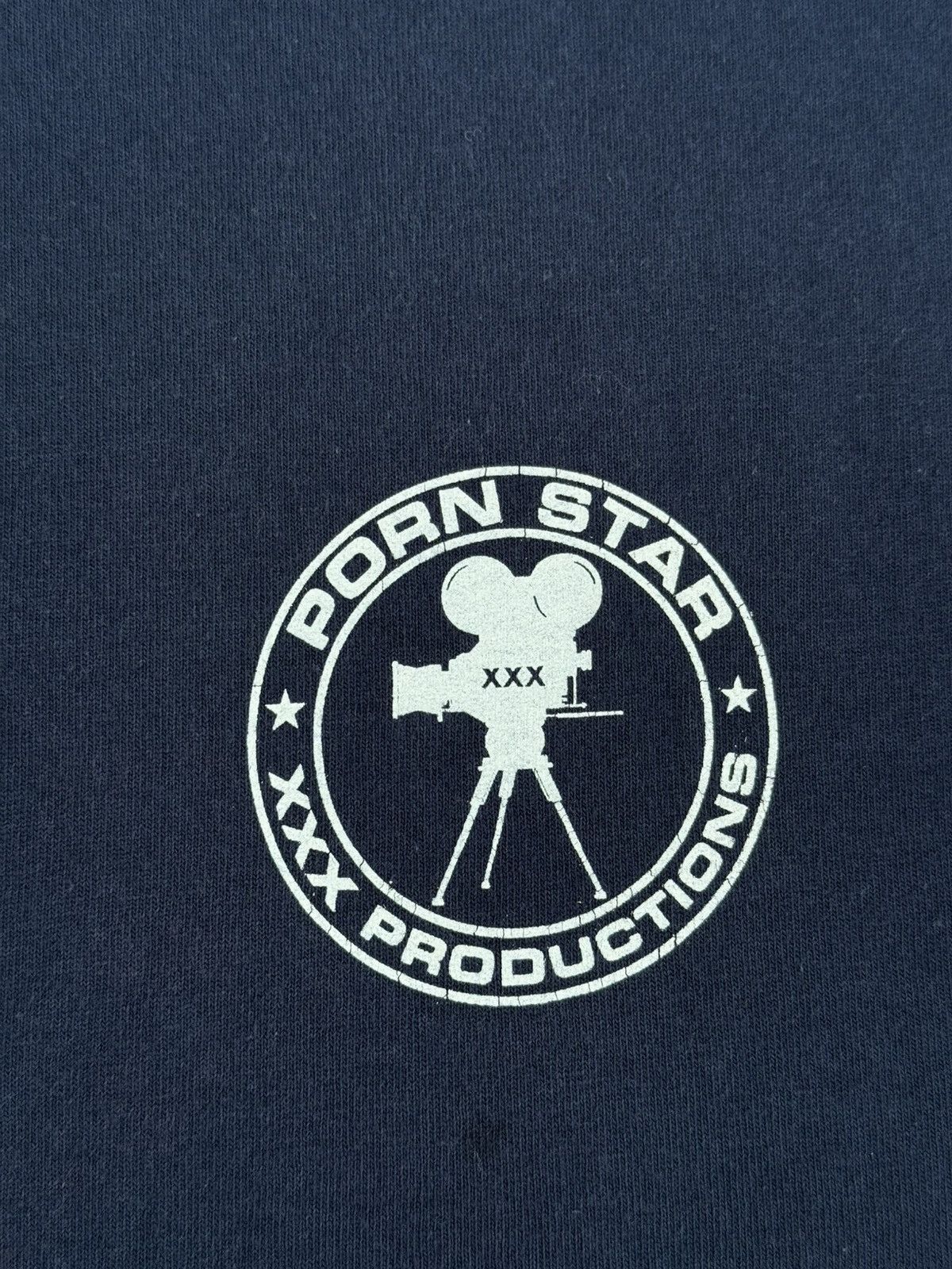 Vintage Vintage 90’s Porn Star Productions XXX ”Crew” T-Shirt Size US XL / EU 56 / 4 - 3 Thumbnail