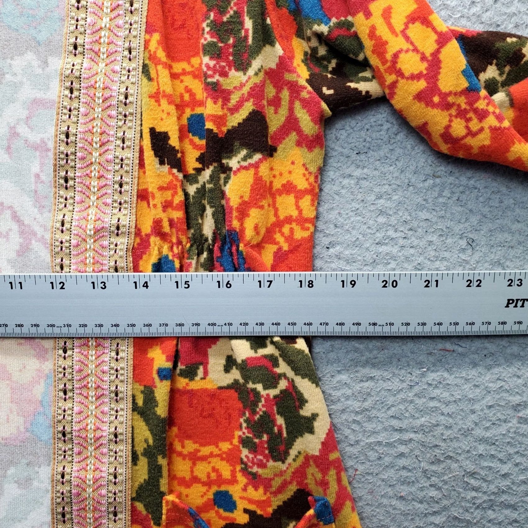 Vintage Tracy Porter Kantha Kimono Jacket Womens Size 6-8 Multi Printed Lightweight Open Front Geometric Pattern Woven Jacket Size M / US 6-8 / IT 42-44 - 4 Thumbnail