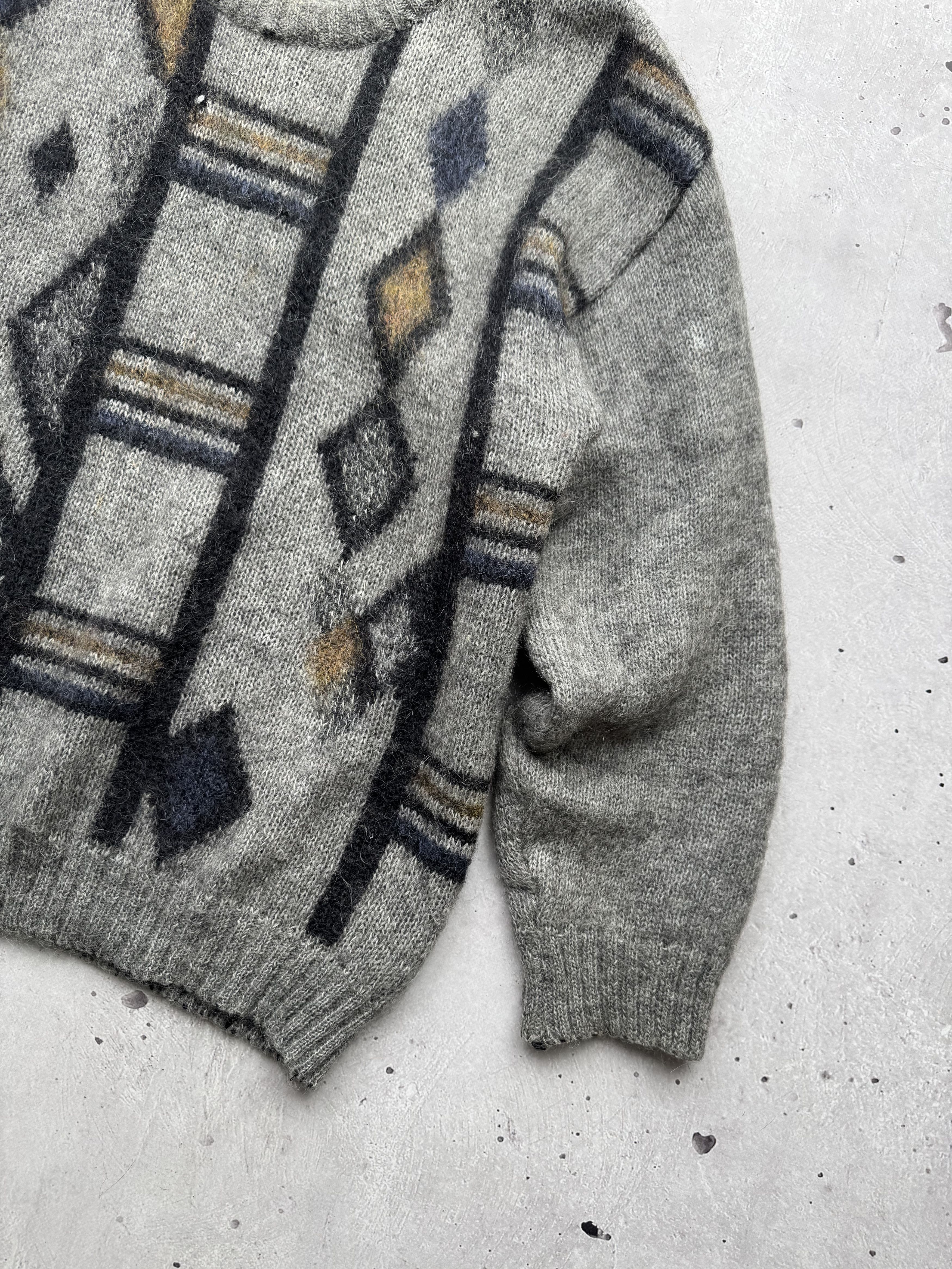 Vintage Casablanca Vintage Mohair Distressed Sweater Size US XL / EU 56 / 4 - 3 Thumbnail