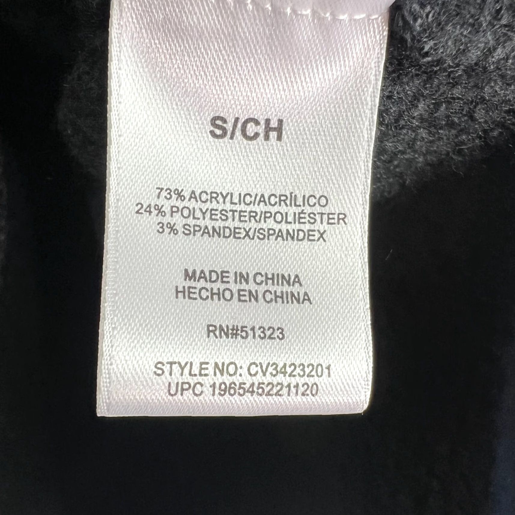 Vince Camuto Vince Camuto V Neck Ribbed Sweater Vest Womens S Black Vest Slim-Fit N/A Size S / US 4 / IT 40 - 5 Thumbnail