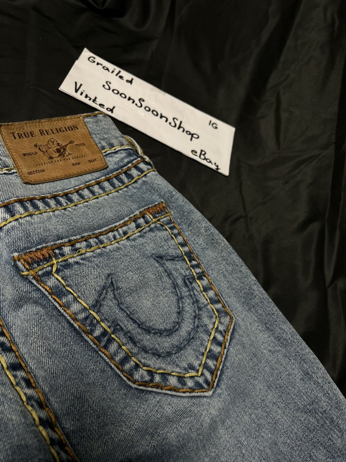 True Religion Mexico True Religion Rocco No Flap Super T Relaxed Skinny Size US 28 / EU 44 - 1 Thumbnail