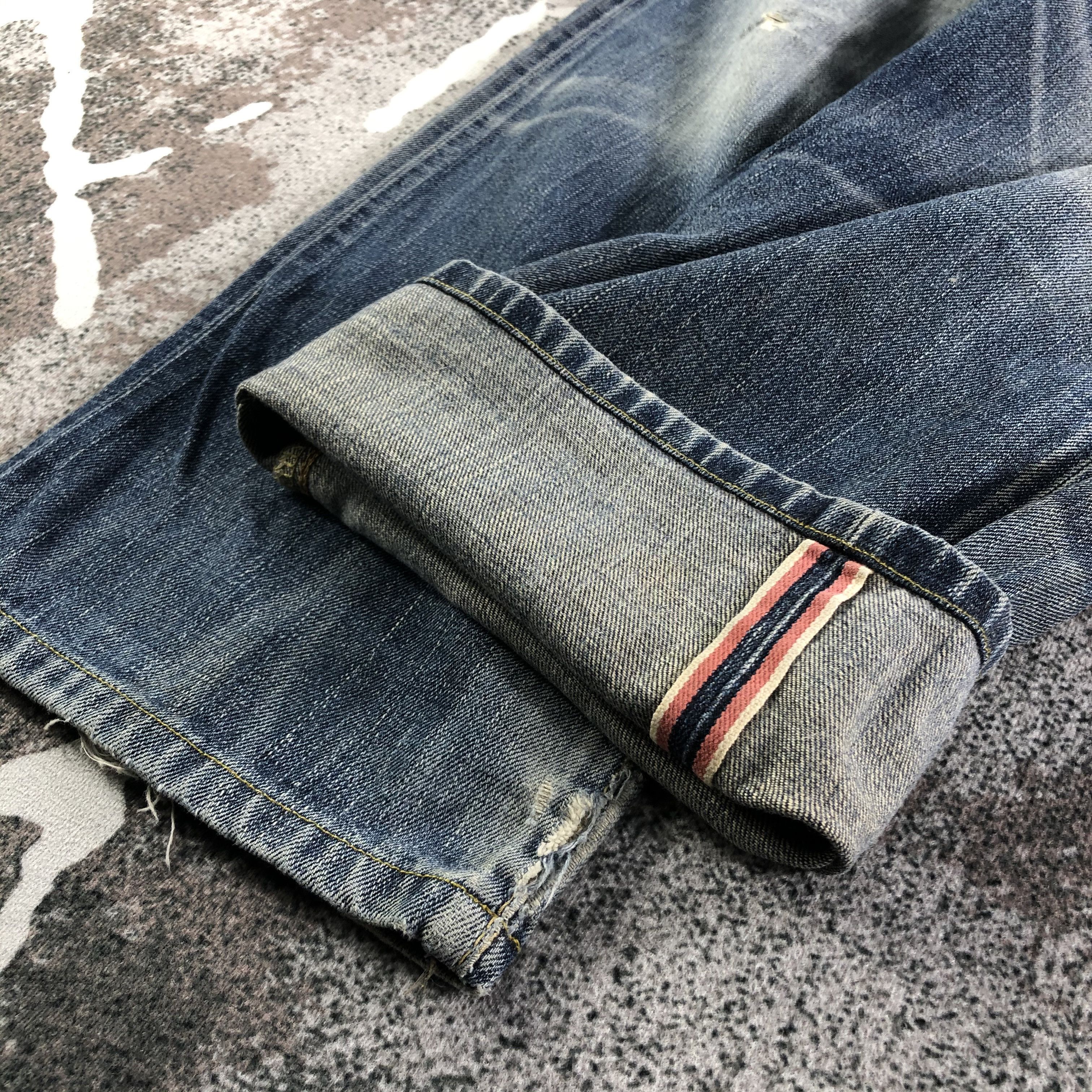 Edwin Vintage Edwin Selvedge Jeans Faded Blue Denim KJ2276 Size US 32 / EU 48 - 7 Thumbnail