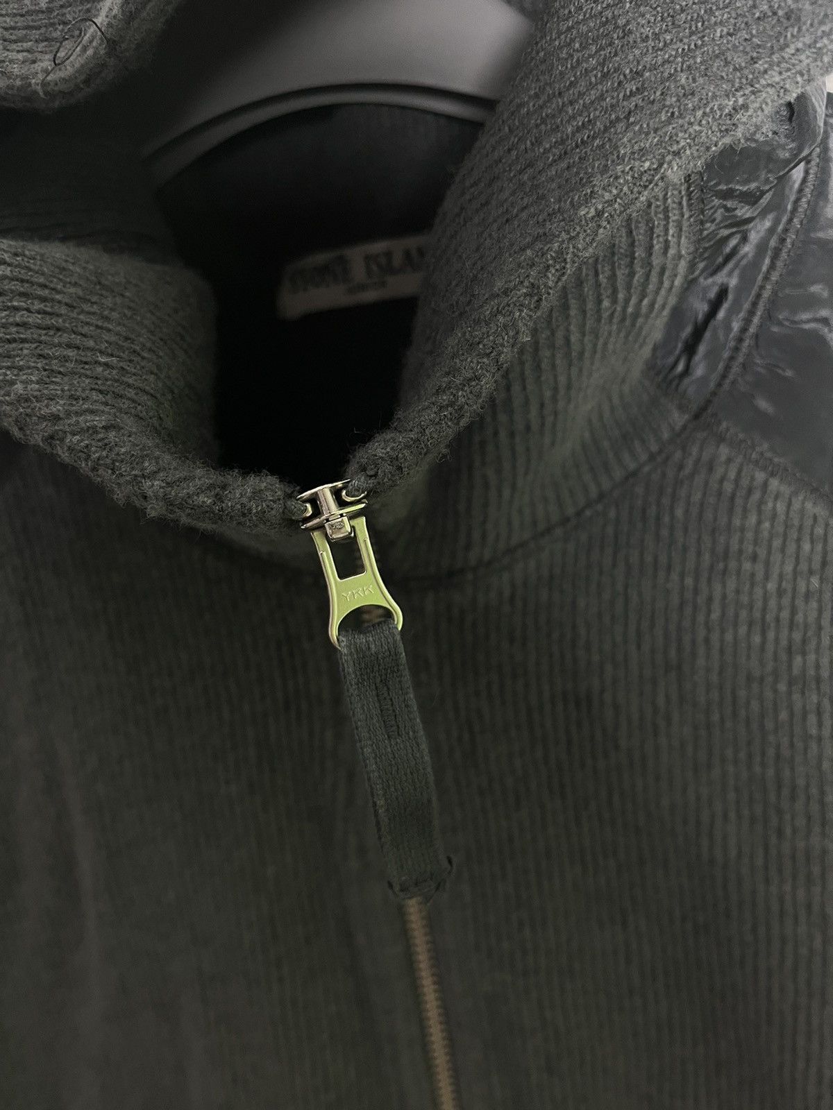 Vintage Stone Island Wool zip hoodie sweater junior rare Size US M / EU 48-50 / 2 - 5 Thumbnail