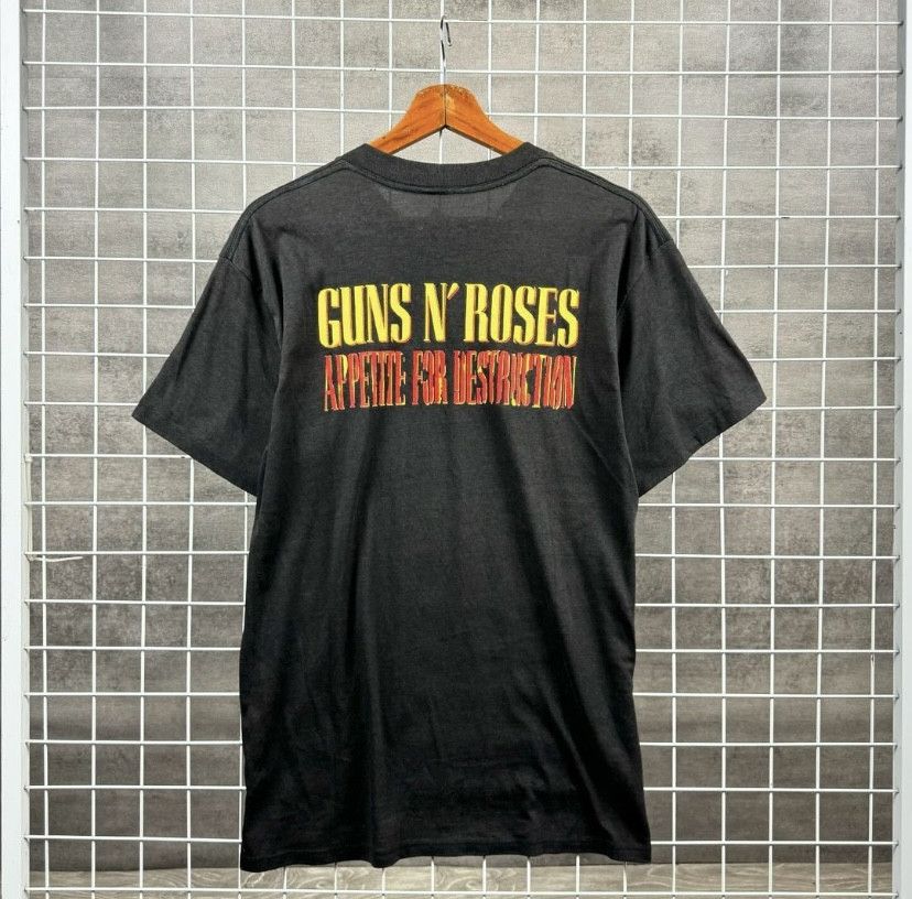 Band Tees VINTAGE GUNS N ROSES APPETITE FOR DESTRUCTION 1988 Size US L / EU 52-54 / 3 - 3 Thumbnail