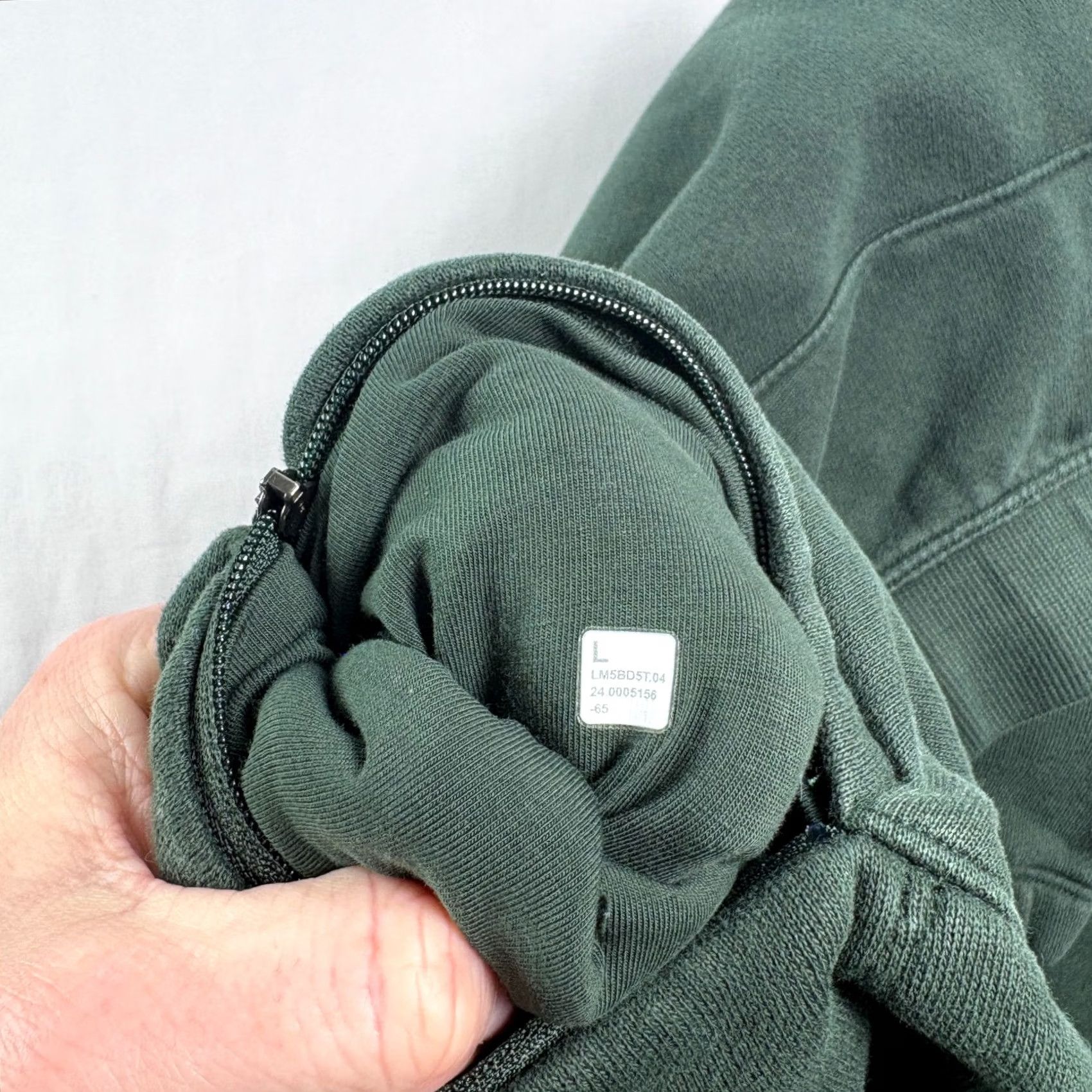 Lululemon Lululemon Jogger Pants Mens Large Green Tapered Sweatpants Athleisure Lounge Size US 33 - 3 Thumbnail