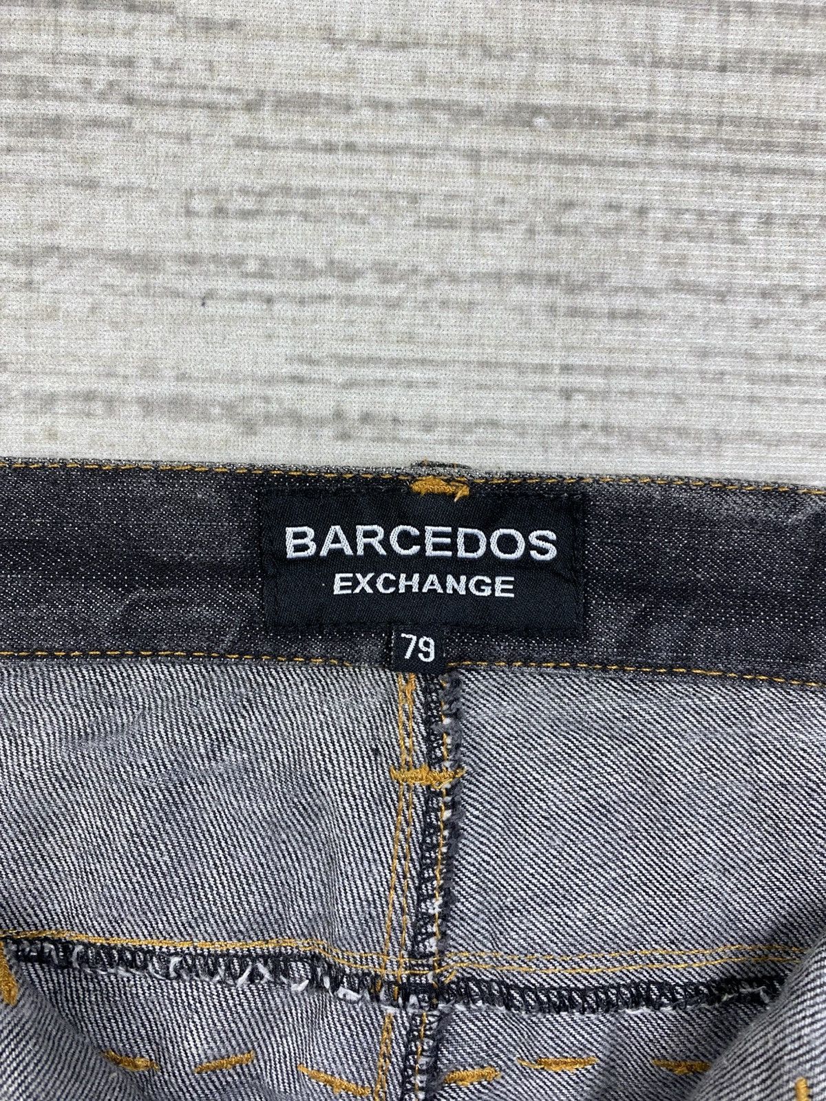 Hysteric Glamour Vintage Barcedos Double Waist Distressed Denim Pants Size US 31 - 14 Thumbnail