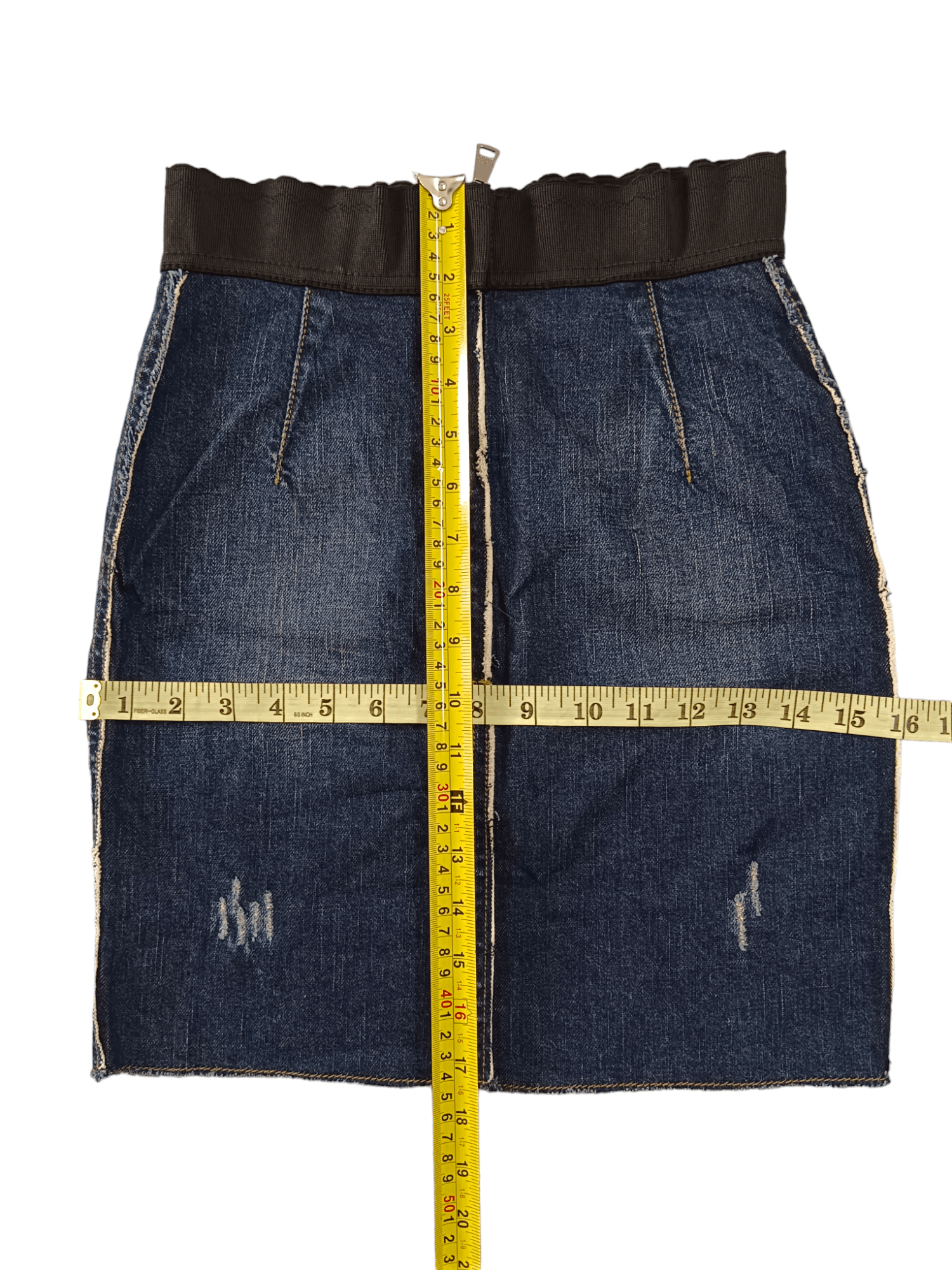 Dolce & Gabbana Dolce & Gabbana Denim Mini Skirt Size 24" / US 00 / IT 34 - 5 Thumbnail