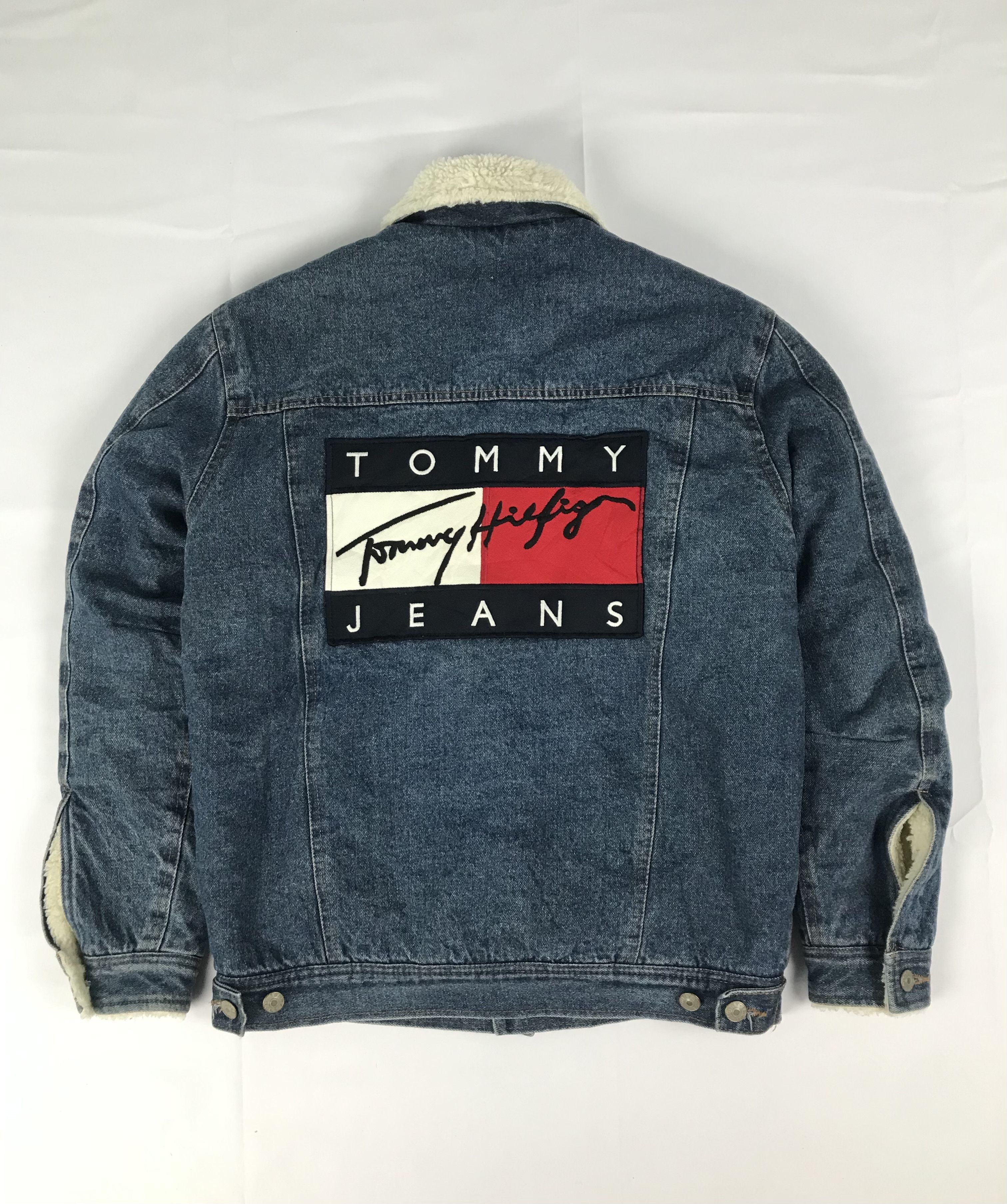 Bomber Jacket Sherpa Jacket Tommy Hilfiger Black Jean Jacket Tommy