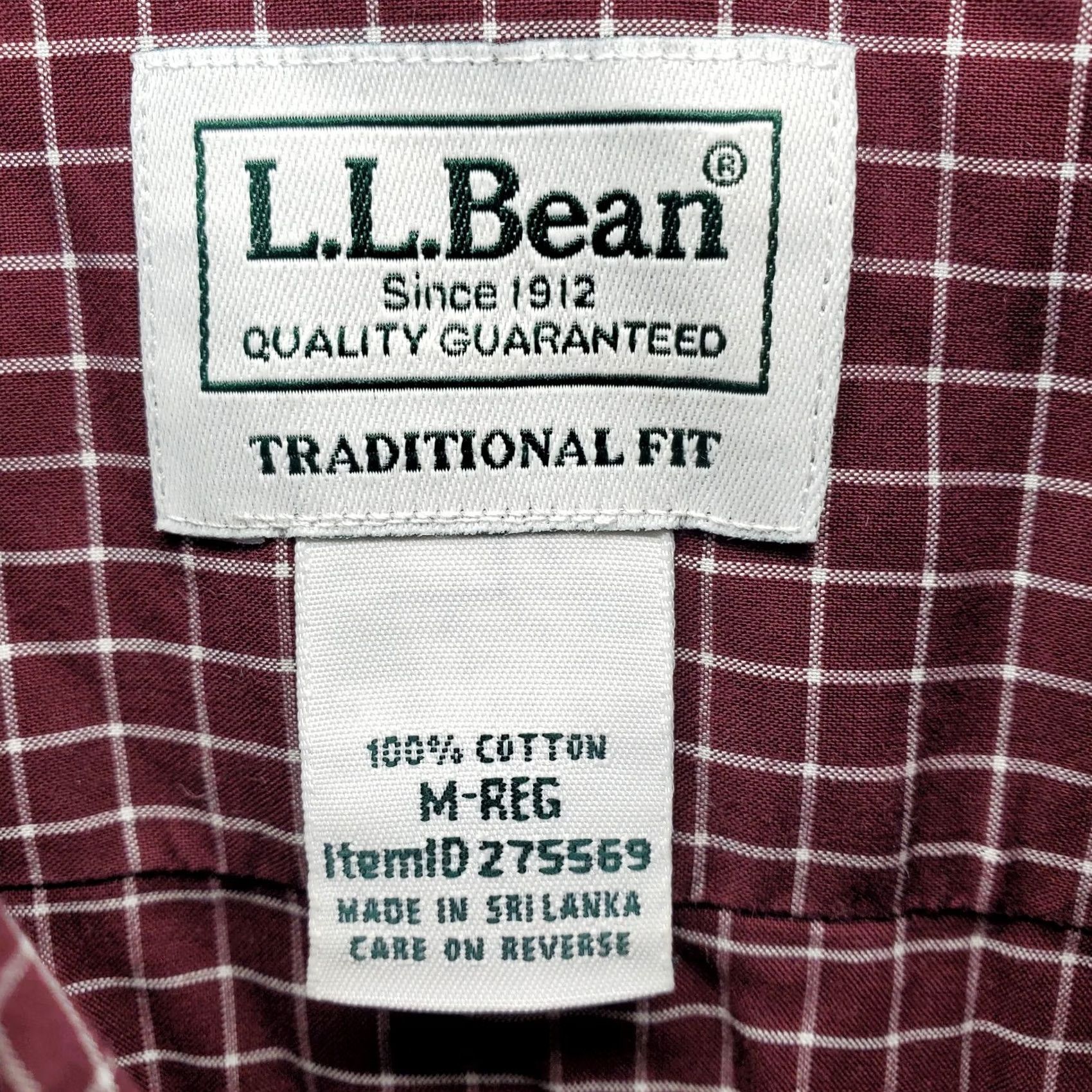 Vintage L.L. Bean Shirt Mens M Multi Check Traditional Fit Long Sleeve Button-Down Size US M / EU 48-50 / 2 - 6 Thumbnail