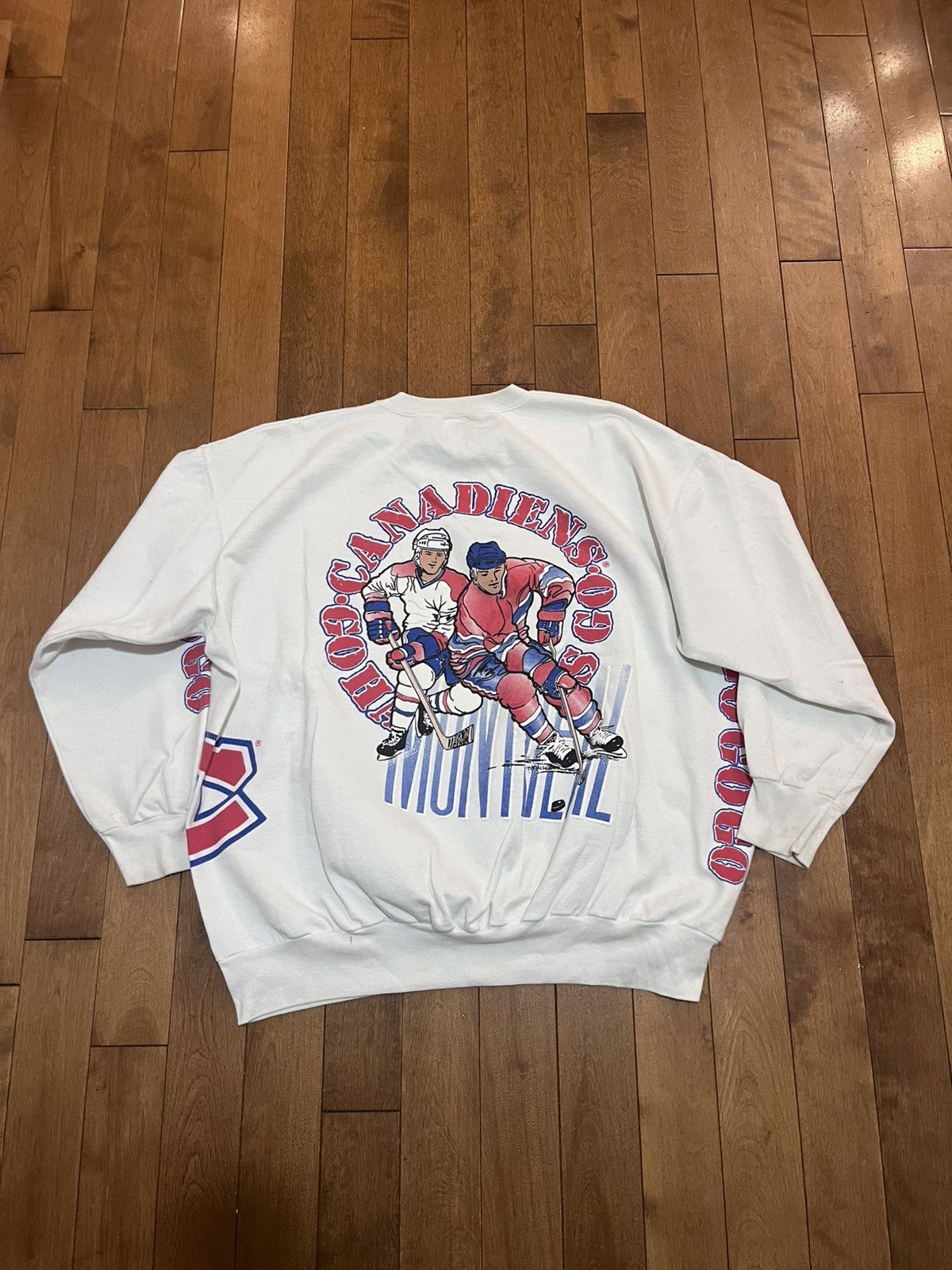 NHL Vintage nhl crewneck Size US XXL / EU 58 / 5 - 5 Thumbnail