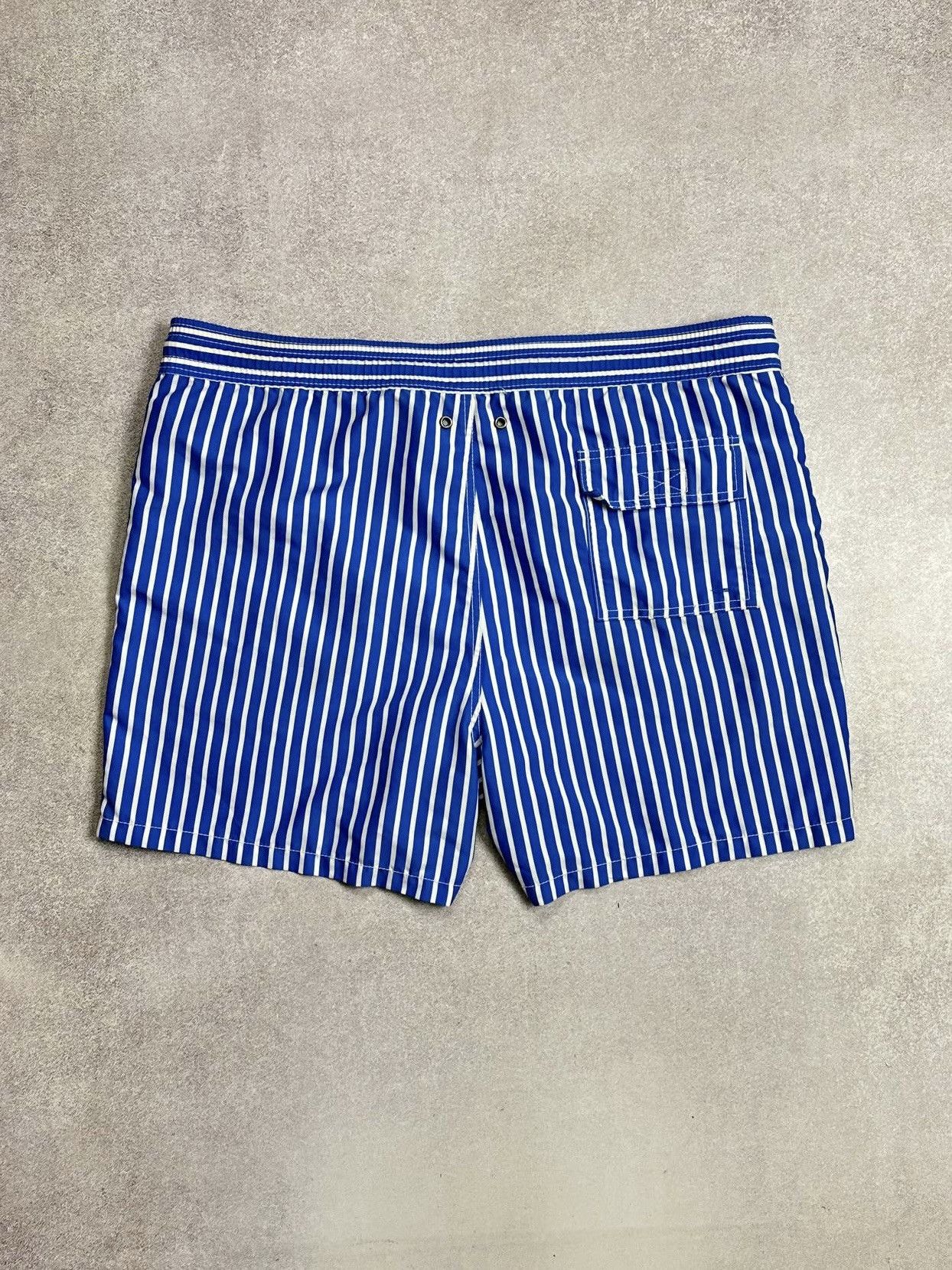 Polo Ralph Lauren Vintage Polo Ralph Lauren RRL Striped Swimming Shorts XL Size US 36 / EU 52 - 4 Thumbnail