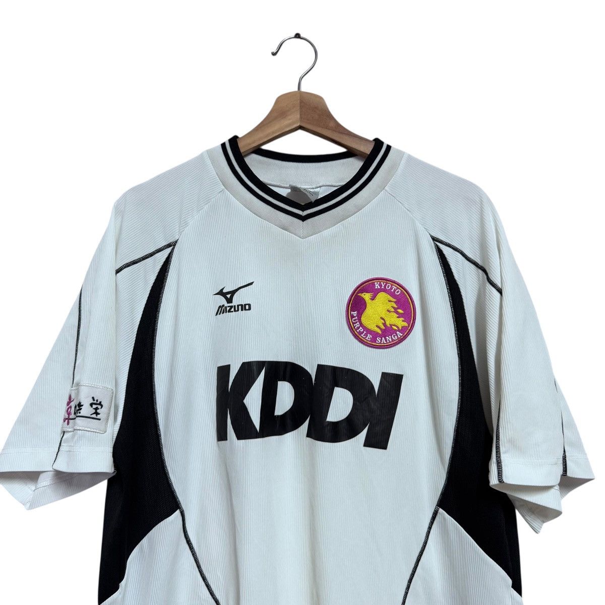 Mizuno Vintage Kyoto Purple Sanga Jersey Size US XL / EU 56 / 4 - 2 Thumbnail