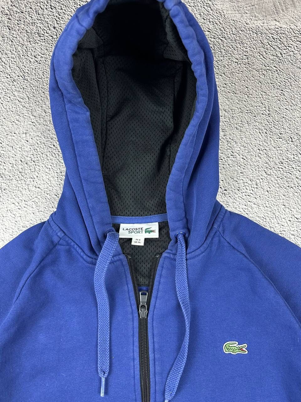 Lacoste Vintage Lacoste Full Zip Hoodie Y2K Hype Style Drill SK8 Size US XL / EU 56 / 4 - 6 Thumbnail